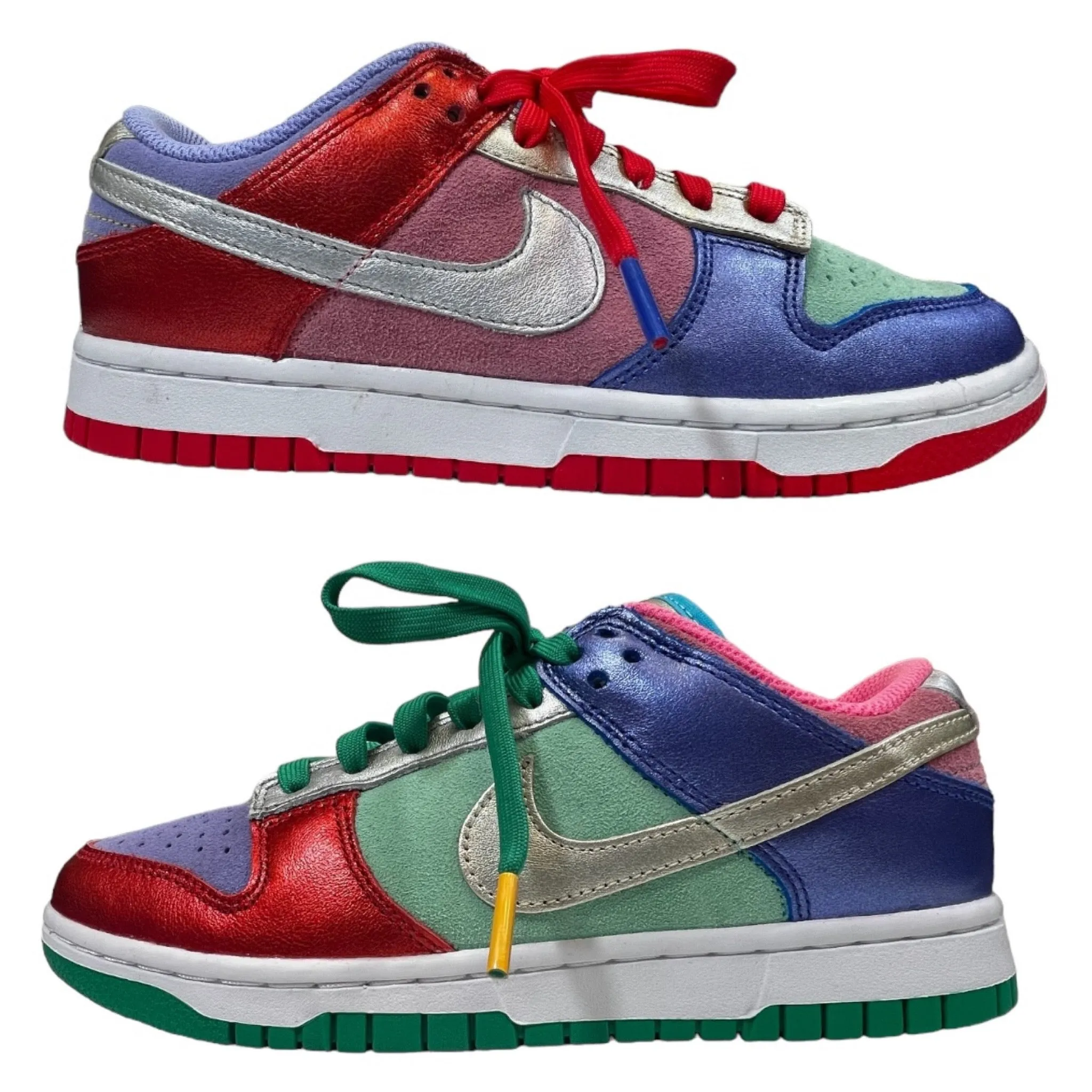 Chaussures multicolores Sneakers Nike, Taille 7