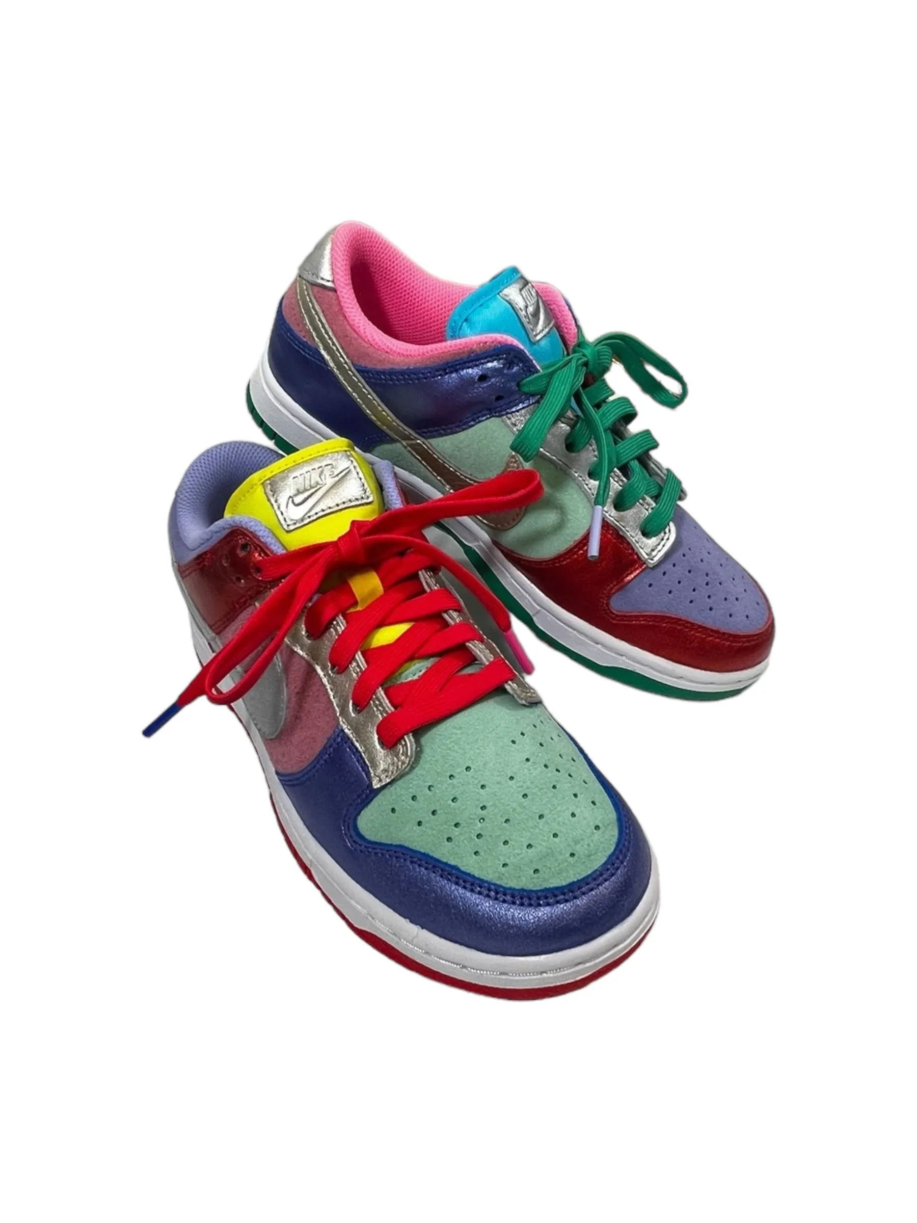 Chaussures multicolores Sneakers Nike, Taille 7
