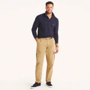 Nautica Pantalon Cargo à Pli Homme Grandes Tailles