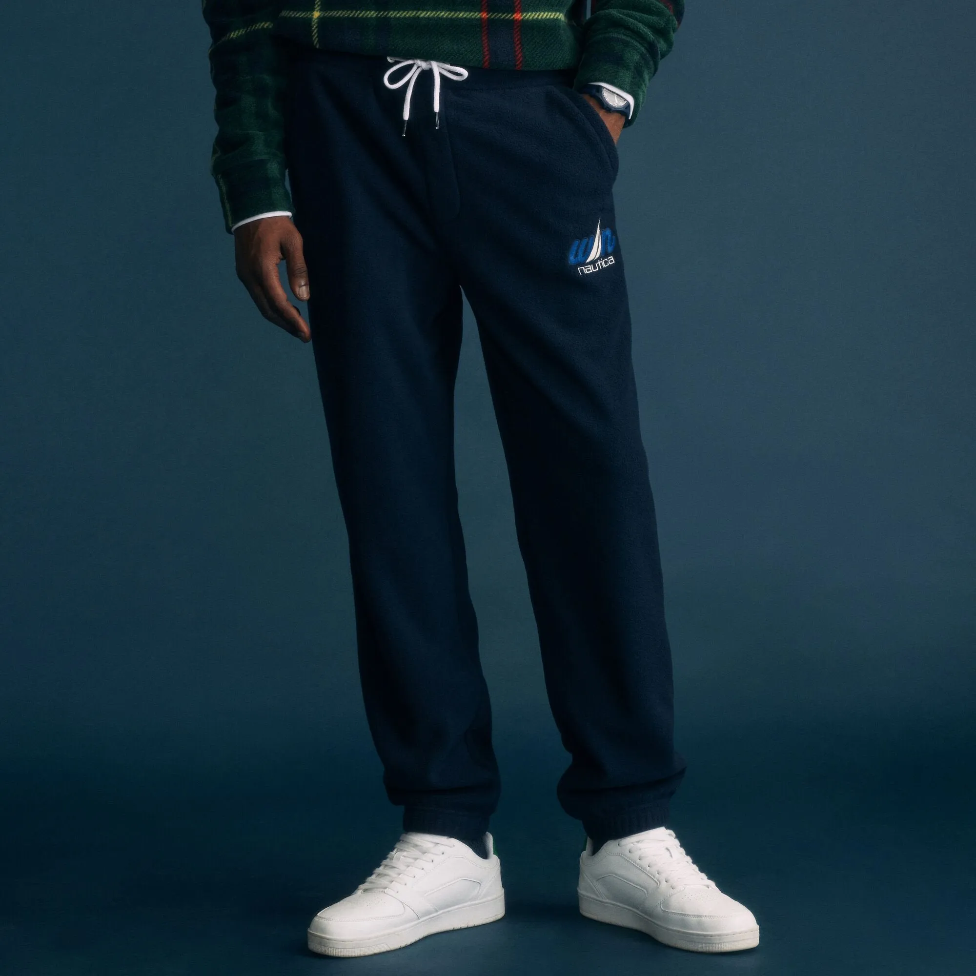 Nautica Pantalon de jogging en polaire Eddie Win X Nautica Nautex pour homme