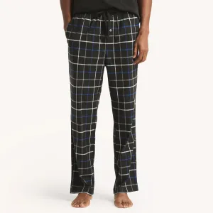 Pantalon de pyjama en polaire à motif carreaux pour homme Nautica