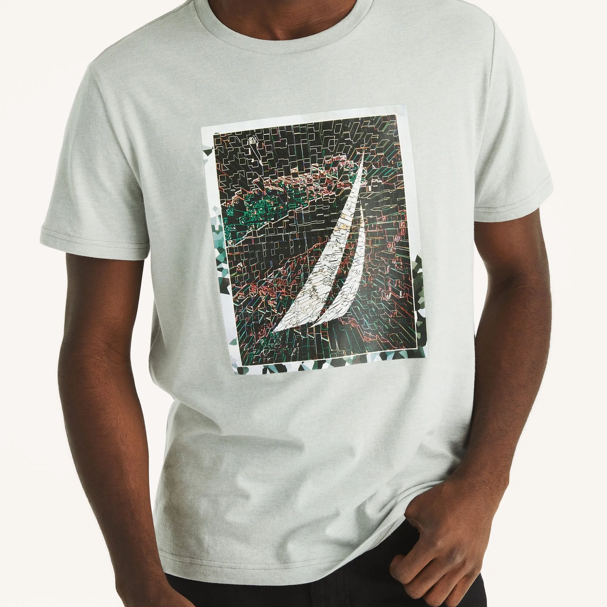 T-shirt graphique J-Class pour homme Nautica