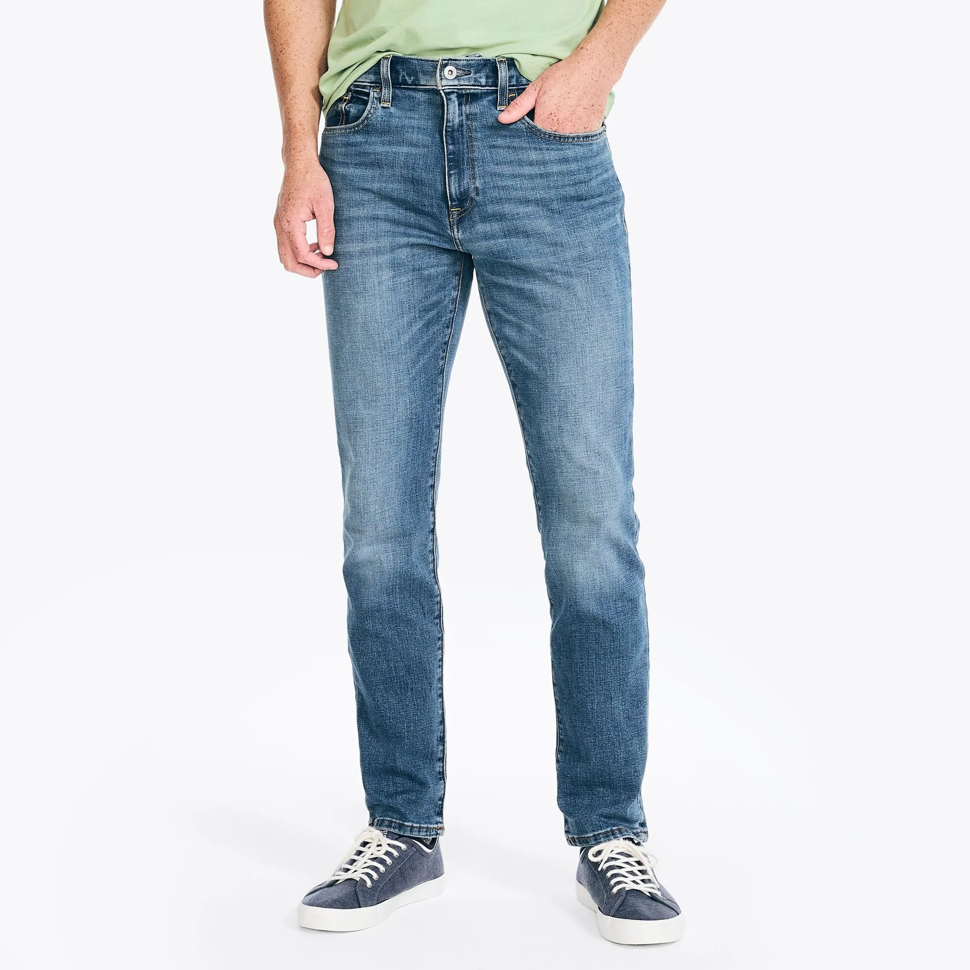 Nautica Jean droit vintage pour homme extensible