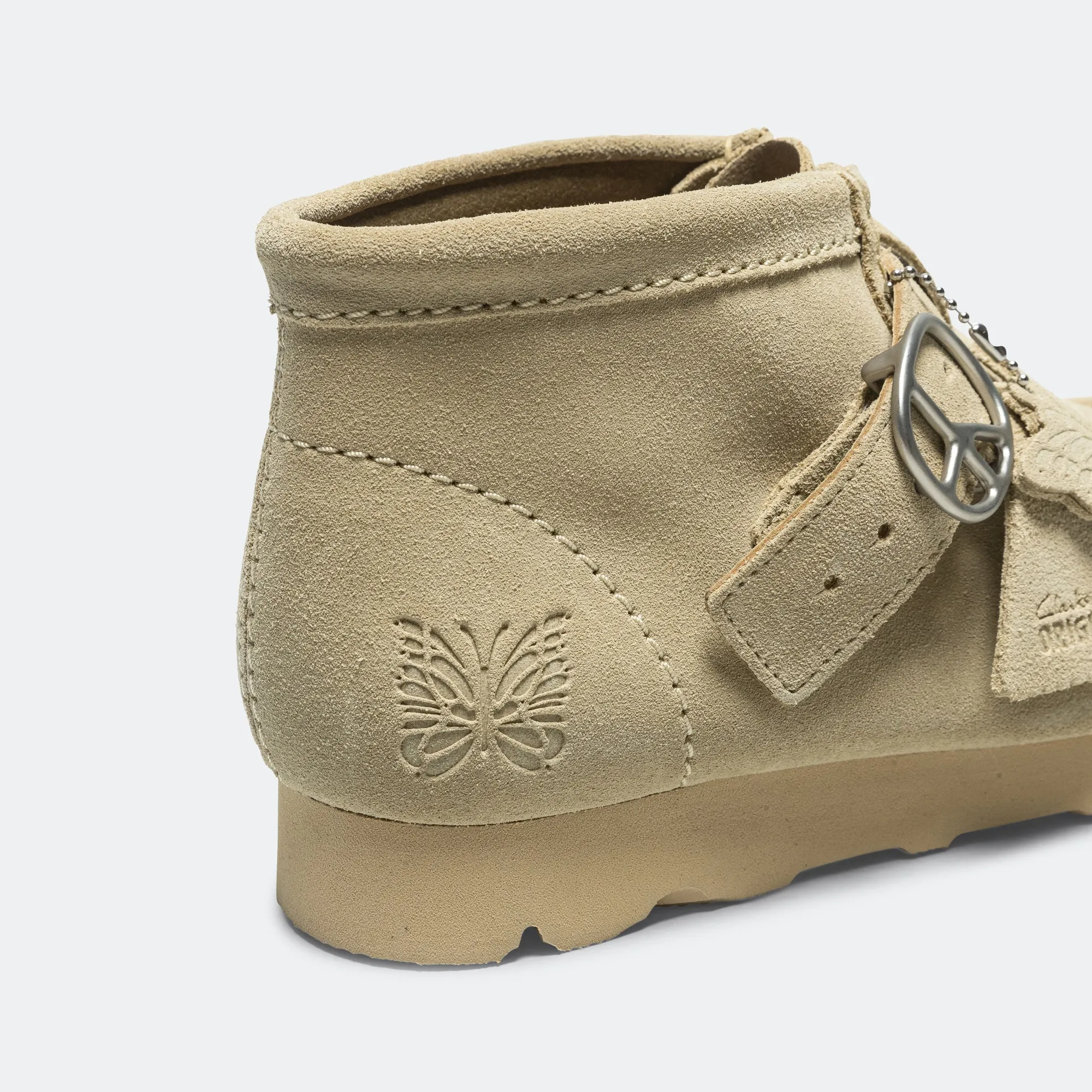 Needles Clothing WallaStrap Boot x Needles - Suède Érable