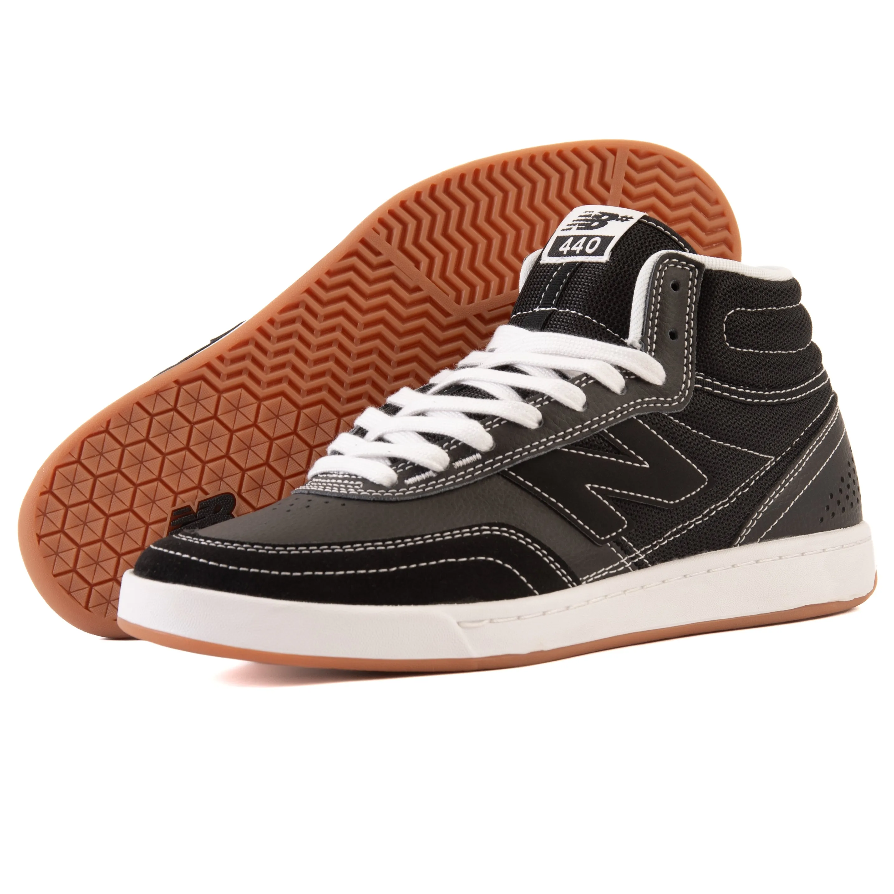 New Balance - 440 High V2 HBW (Noir/Blanc) *SOLDES Chaussures New Balance