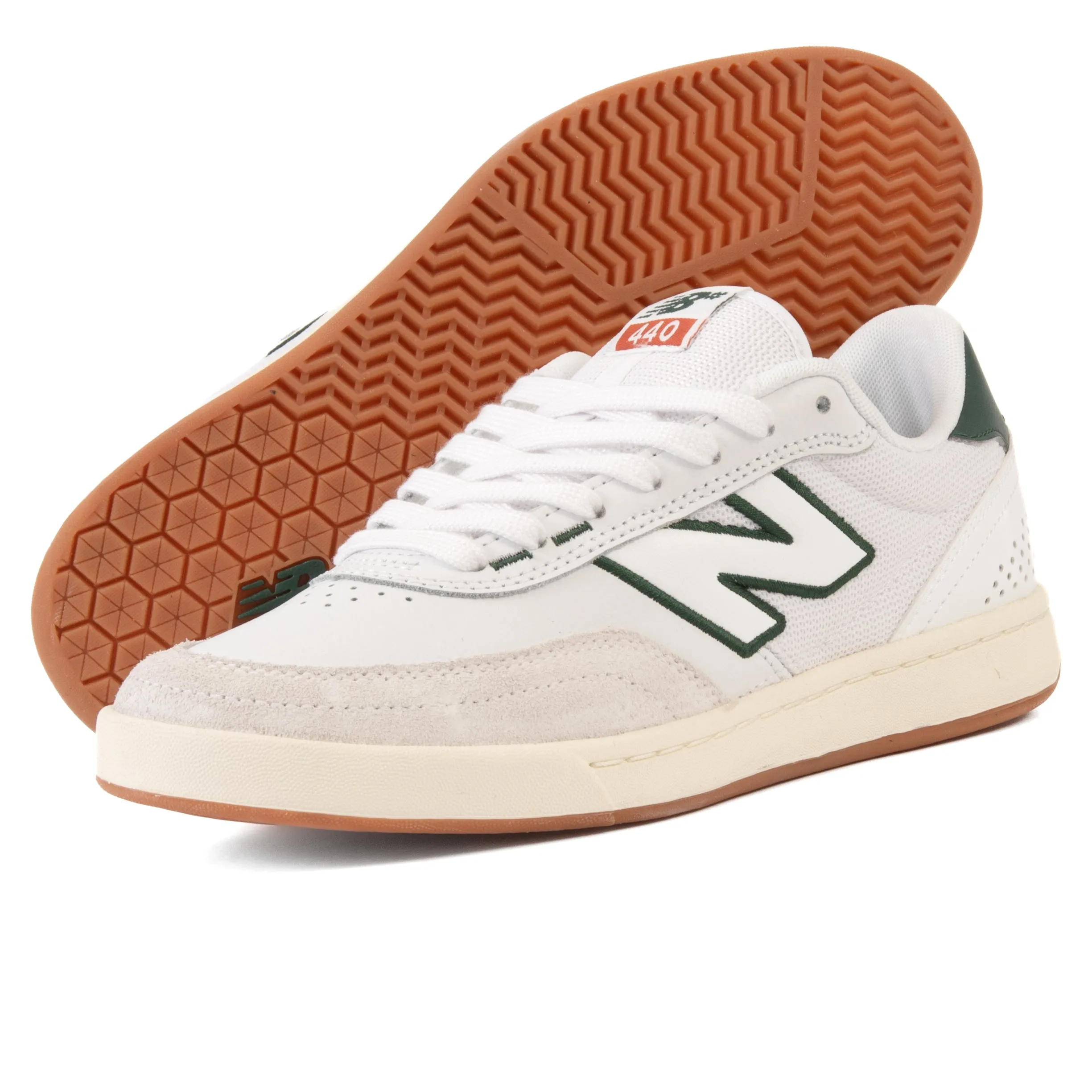 New Balance - 440 V2 WGR (Blanc/Vert) Chaussures New Balance