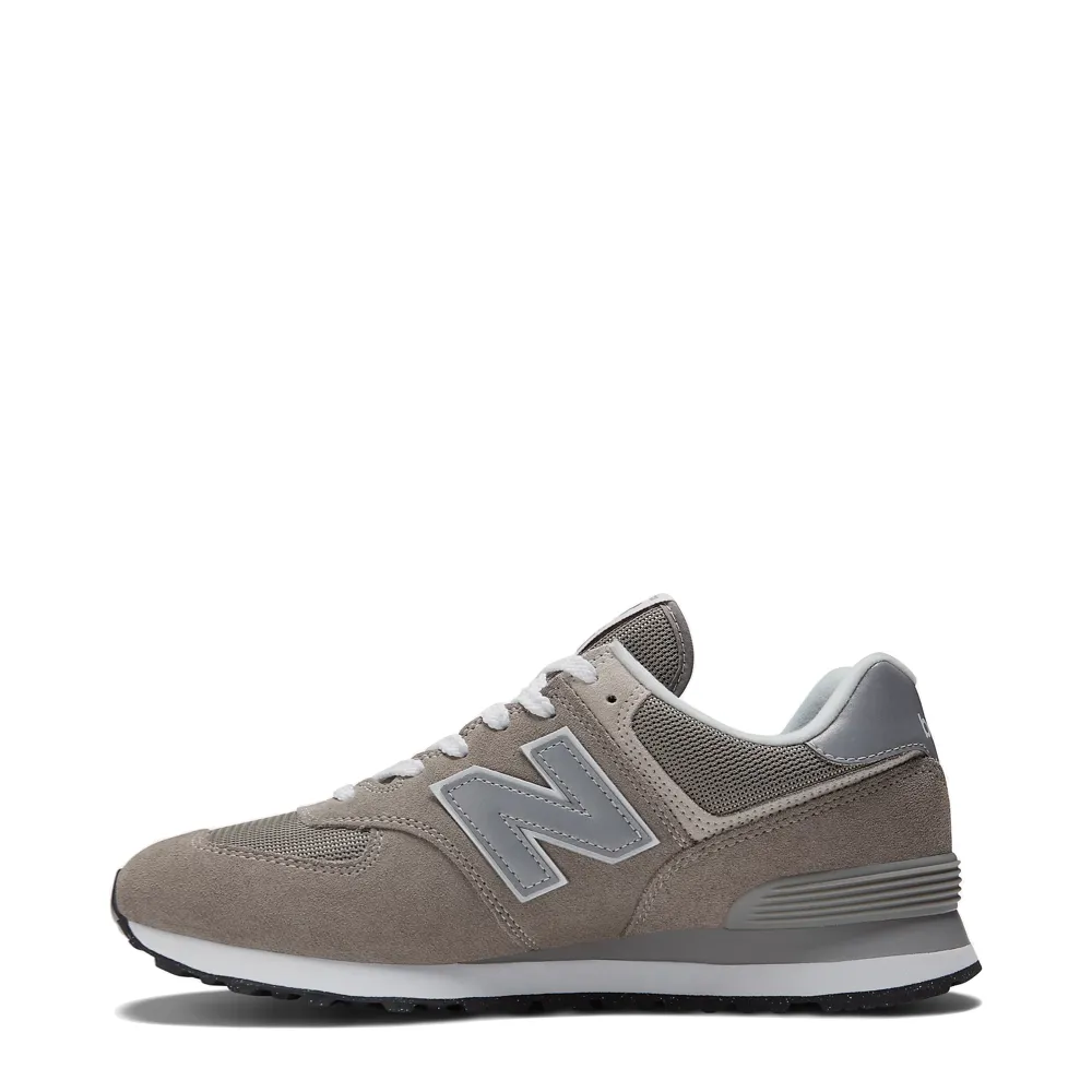 New Balance Chaussure de Sport Homme 574 en Gris avec Blanc