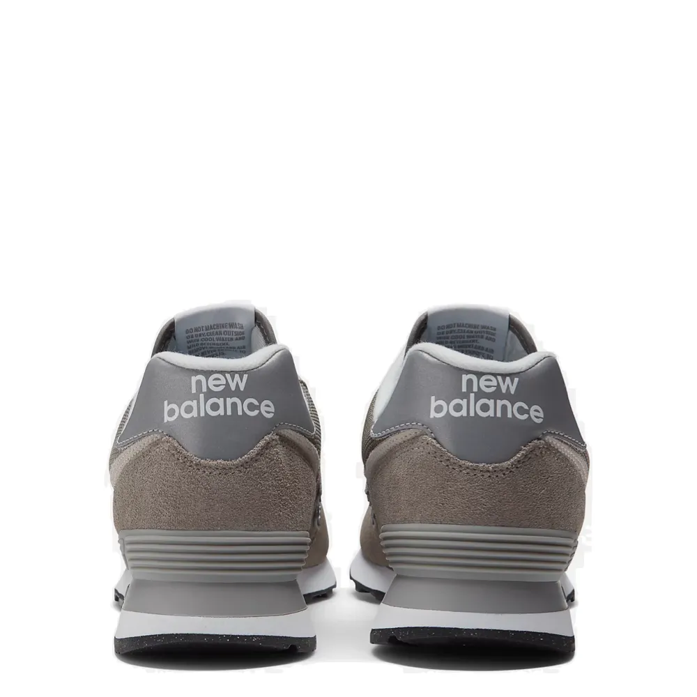 New Balance Chaussure de Sport Homme 574 en Gris avec Blanc