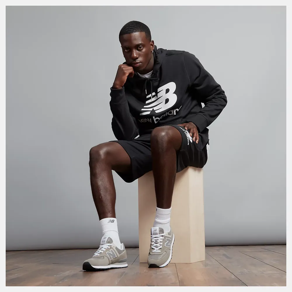 New Balance Chaussure de Sport Homme 574 en Gris avec Blanc