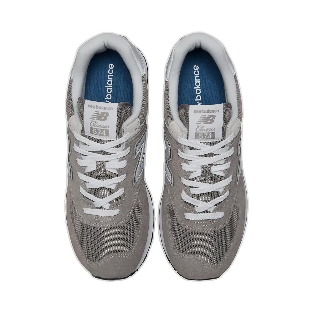 New Balance Chaussure de Sport Homme 574 en Gris avec Blanc