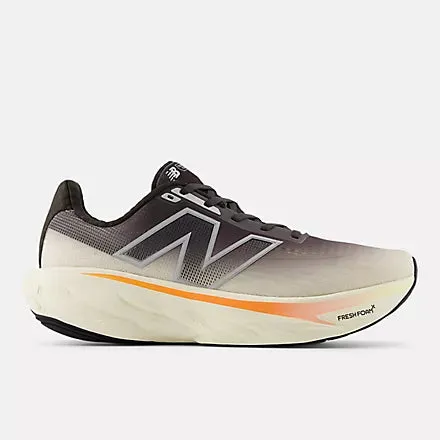 New Balance Chaussure de Sport Homme Fresh Foam X 1080v14 en Ciment Noir avec Angora et Mangue Brûlante