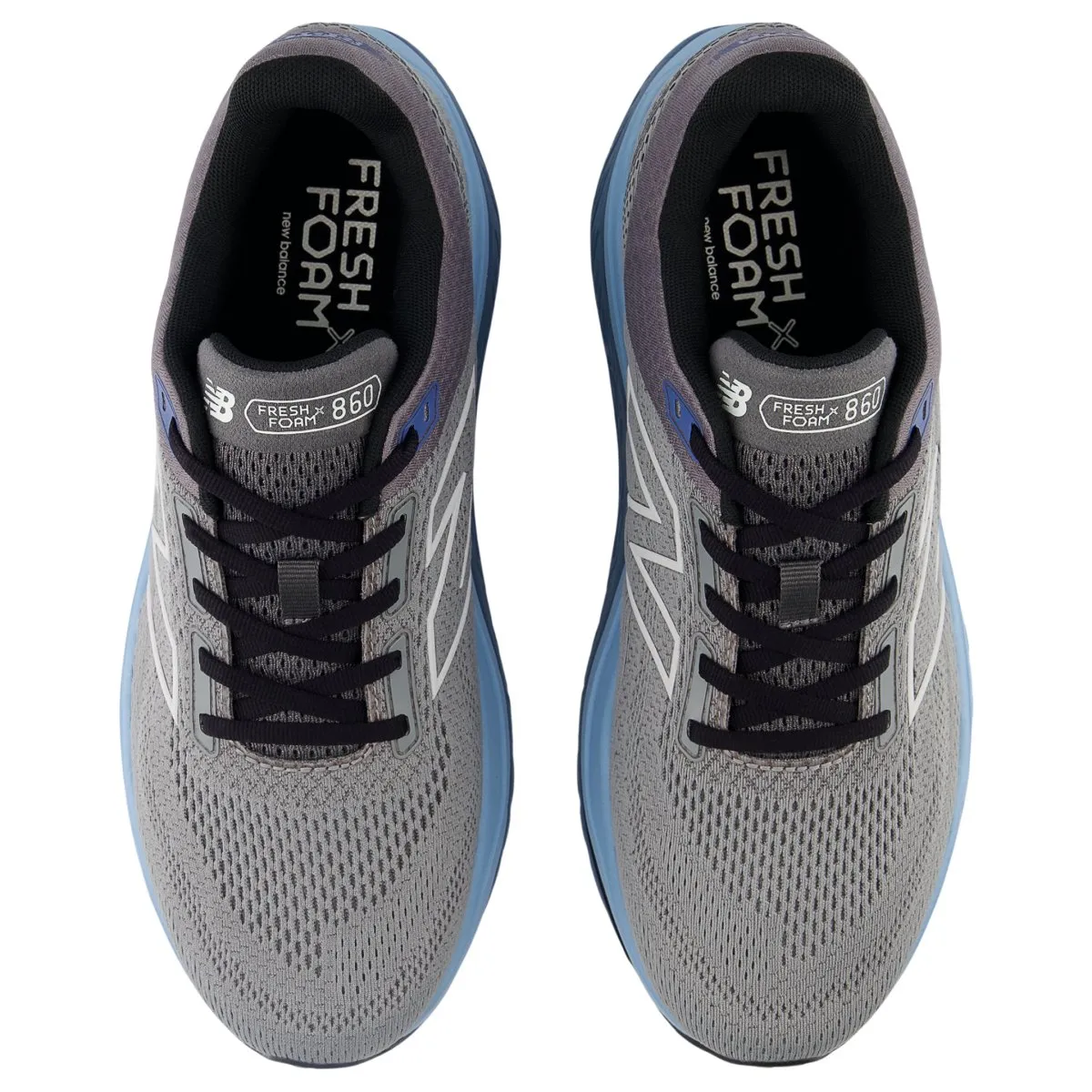 New Balance Hommes Fresh Foam X 860v14 M860F14 Gris Ardoise/Bleu Chrome/Sel de Mer