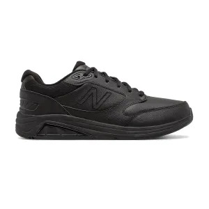 New Balance Chaussures Homme MW928BK en Cuir Noir
