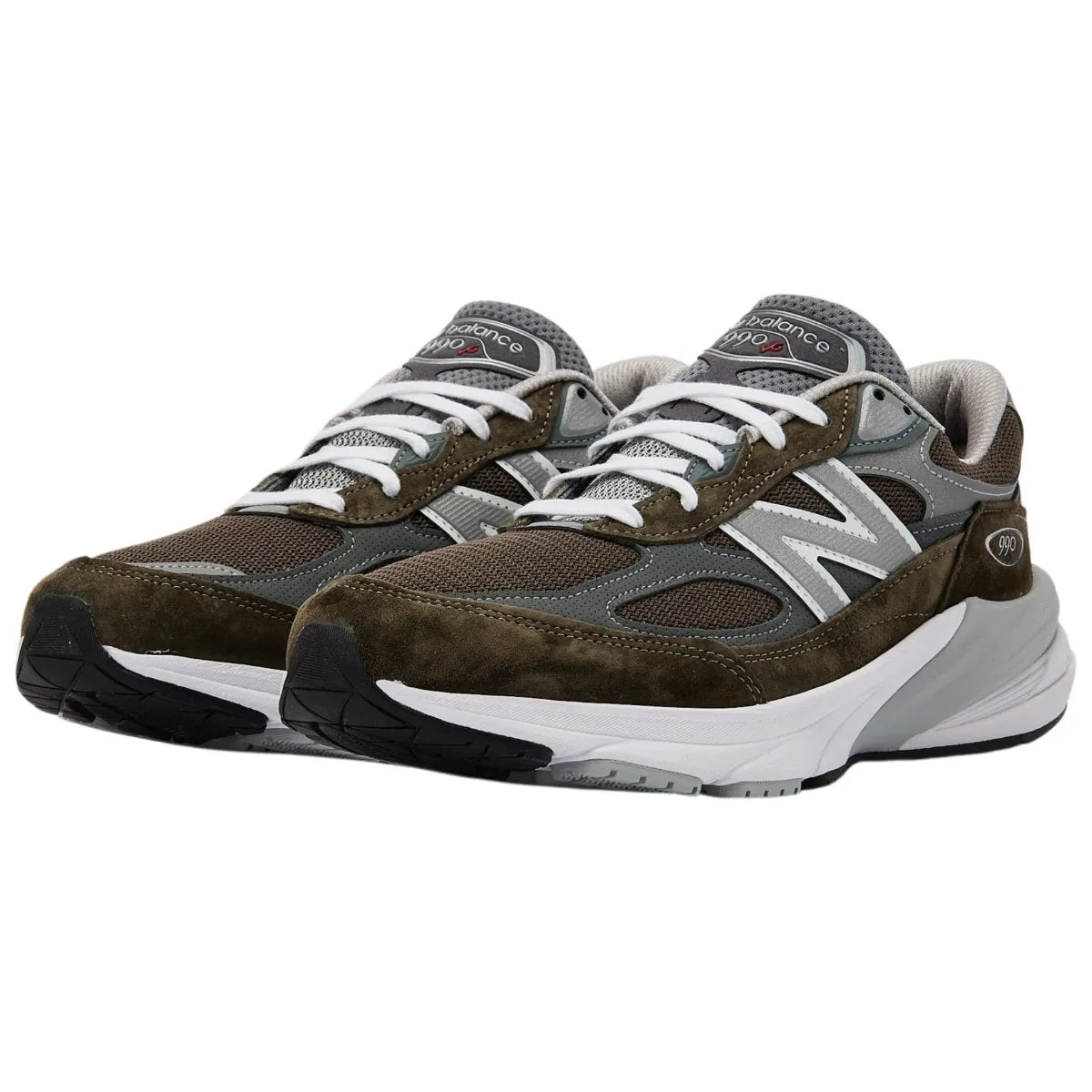 New Balance Hommes U990OG6 Suédine Olive