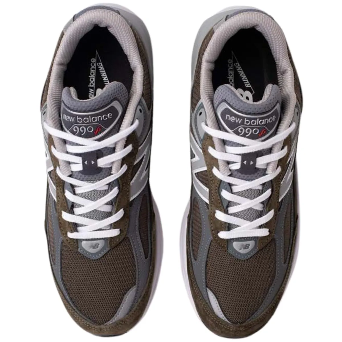 New Balance Hommes U990OG6 Suédine Olive