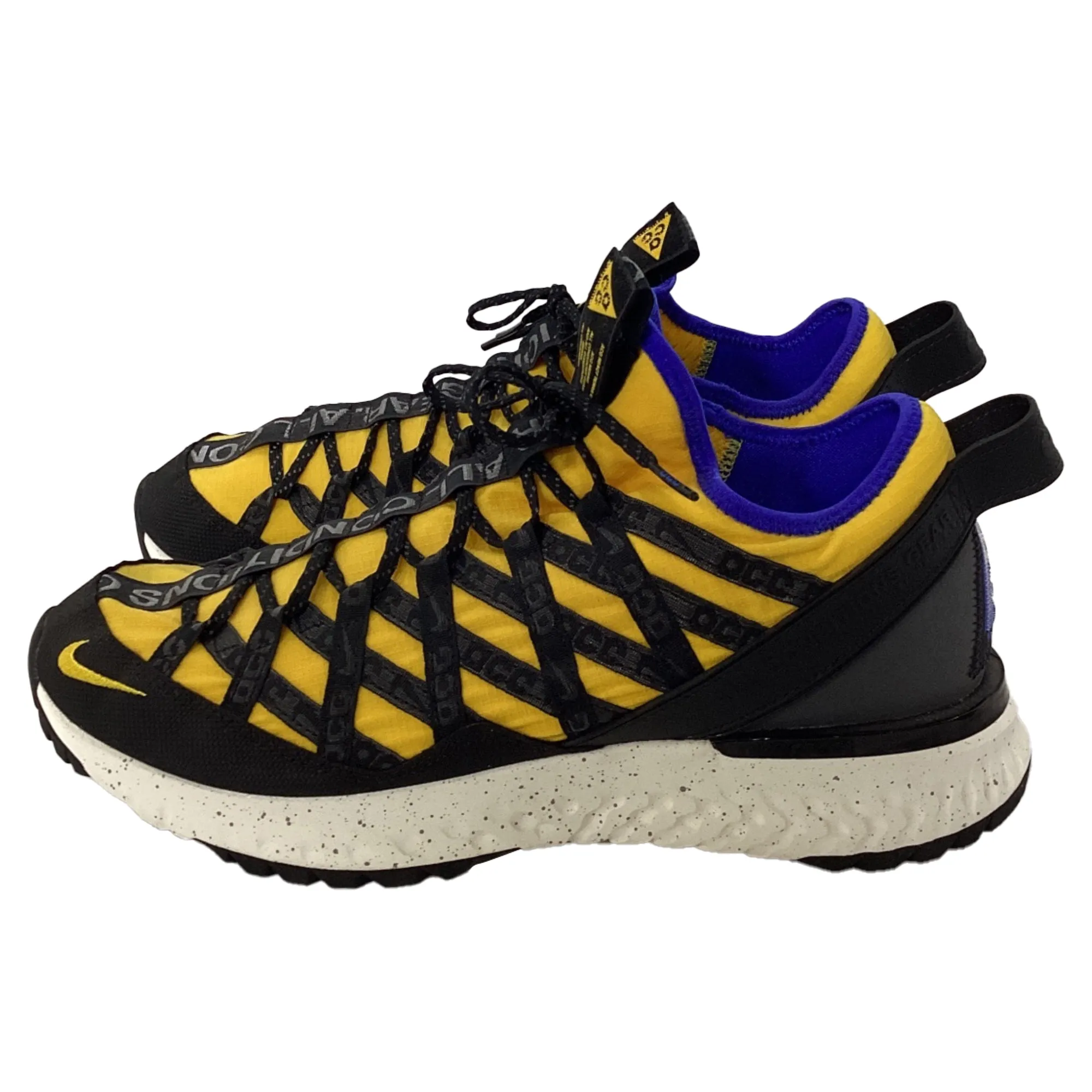 Chaussures Nike ACG React Terra Gobe en Synthétique Jaune