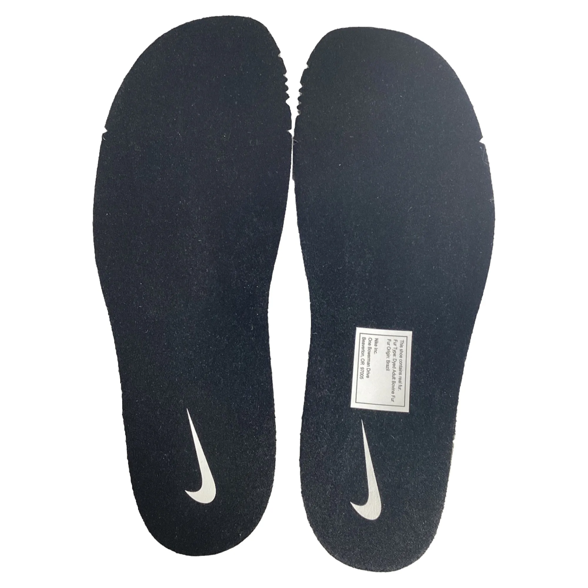Chaussures Nike Air Footscape Woven en Poil de Poney Noir