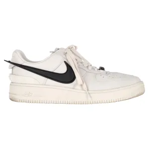 Nike Air Force 1 x AMBUSH Chaussures de sport fantômes en cuir blanc