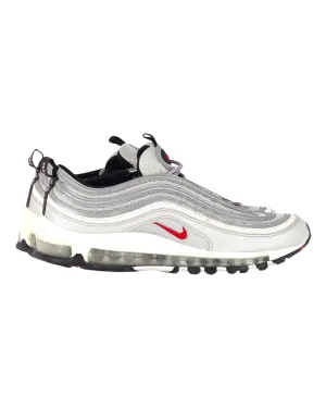 Nike Air Max 97 OG Silver Bullet Chaussures de Sport en Cuir Argenté