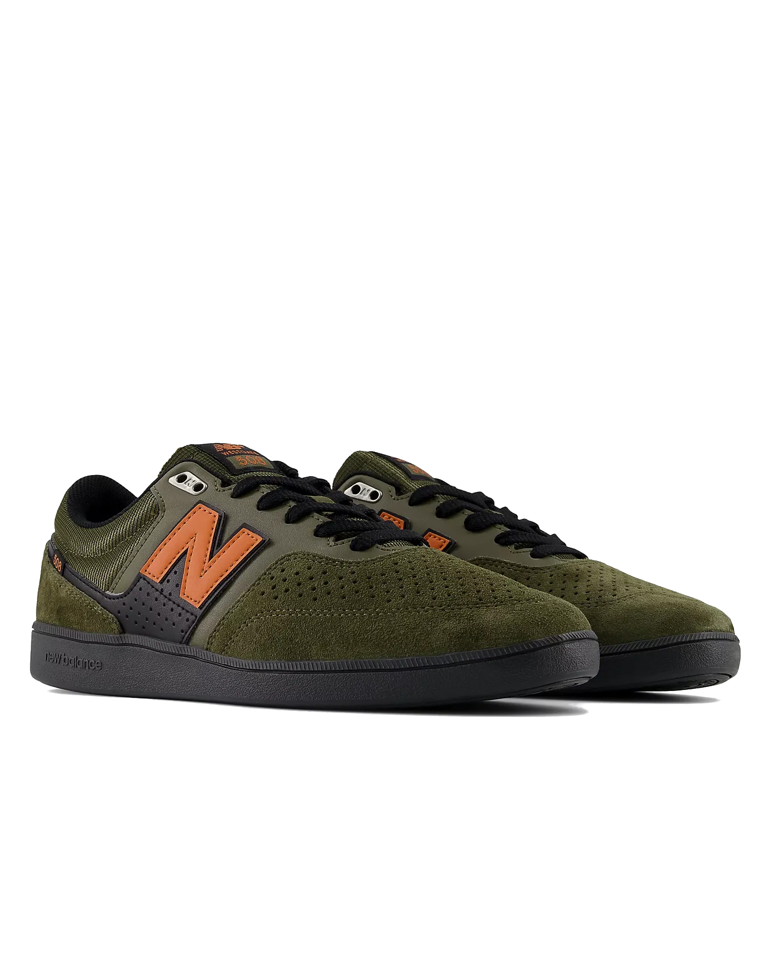 Chaussures Signature Numeric Brandon Westgate 508 en Olive et Rouille
