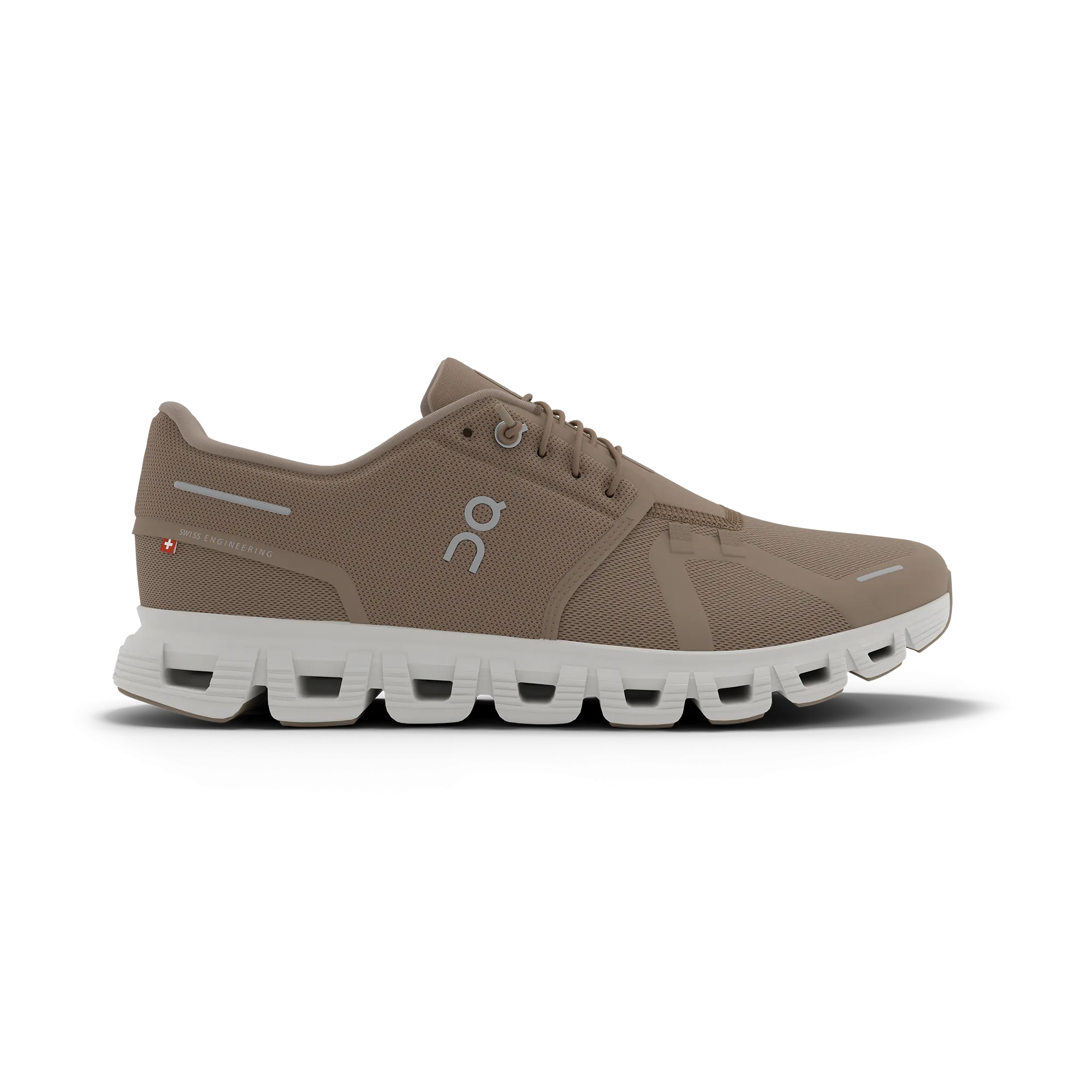Chaussures On Men's Cloud 6 - Brouillard / Blanc Vêtements On Cloud