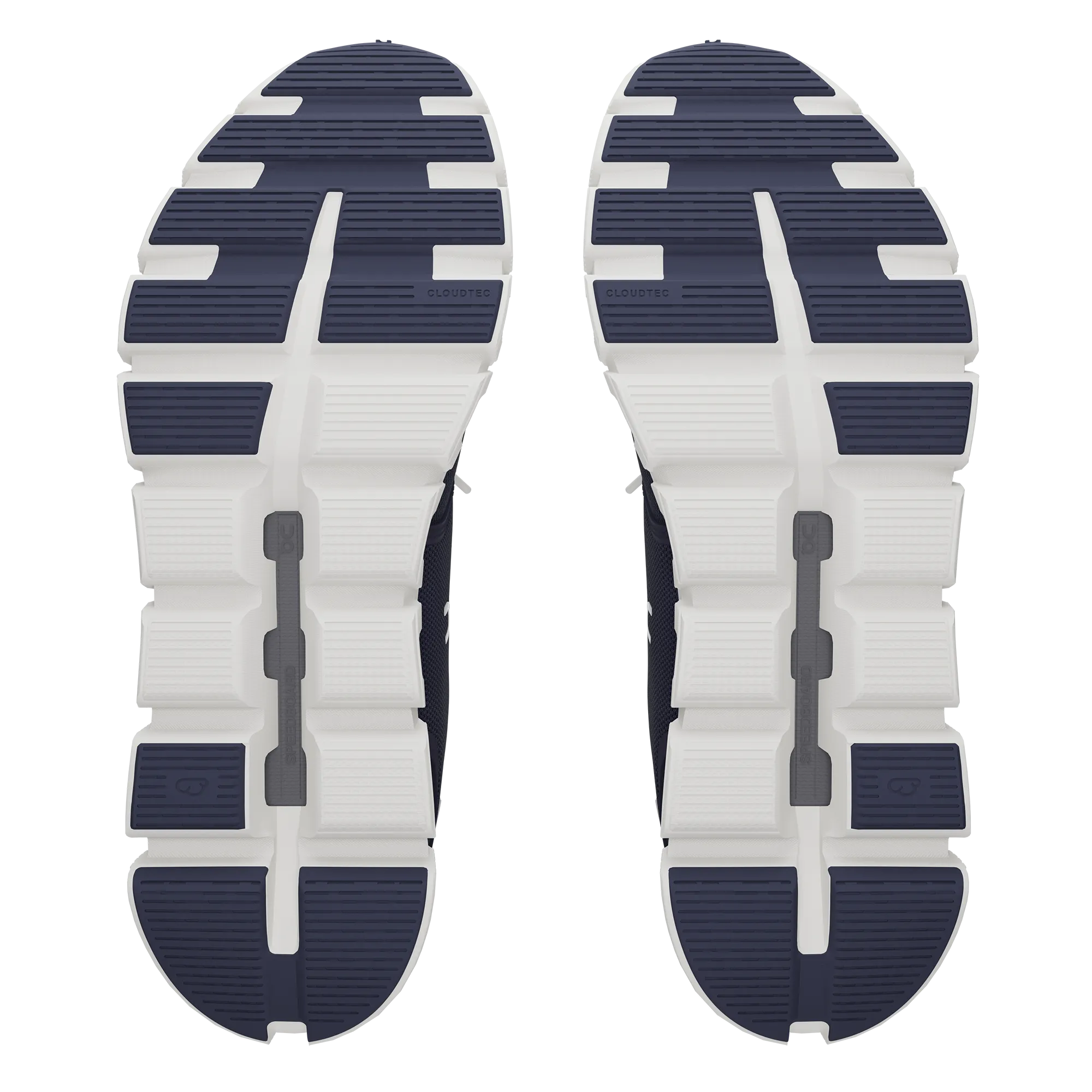 Chaussures On Men's Cloud 6 - Minuit / Blanc sur Vêtements On Cloud