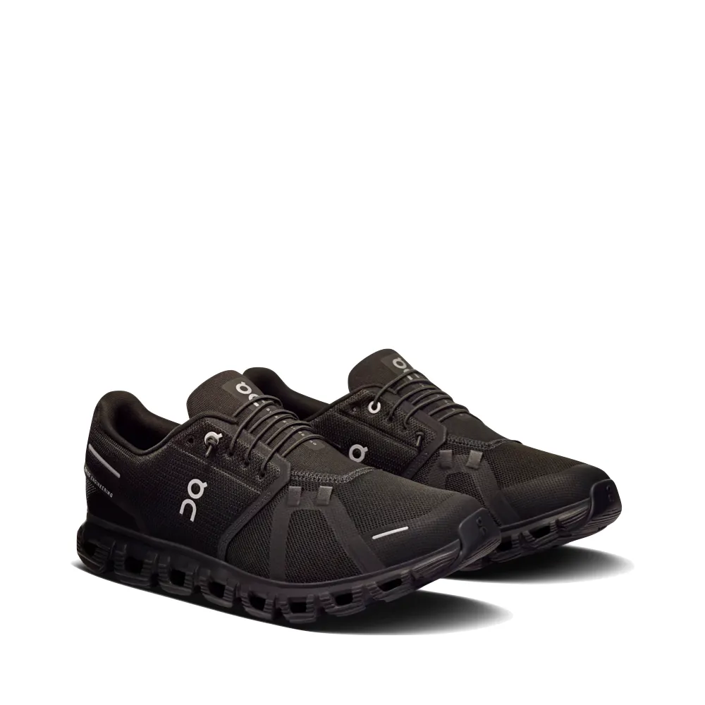 Chaussure de sport On Men's Cloud 6 en Noir/Noir