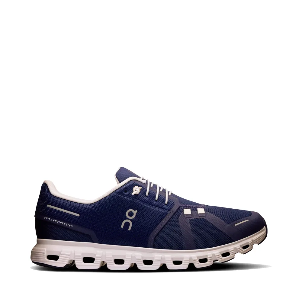 Chaussure de sport pour homme Cloud 6 en Noir Minuit/Blanc