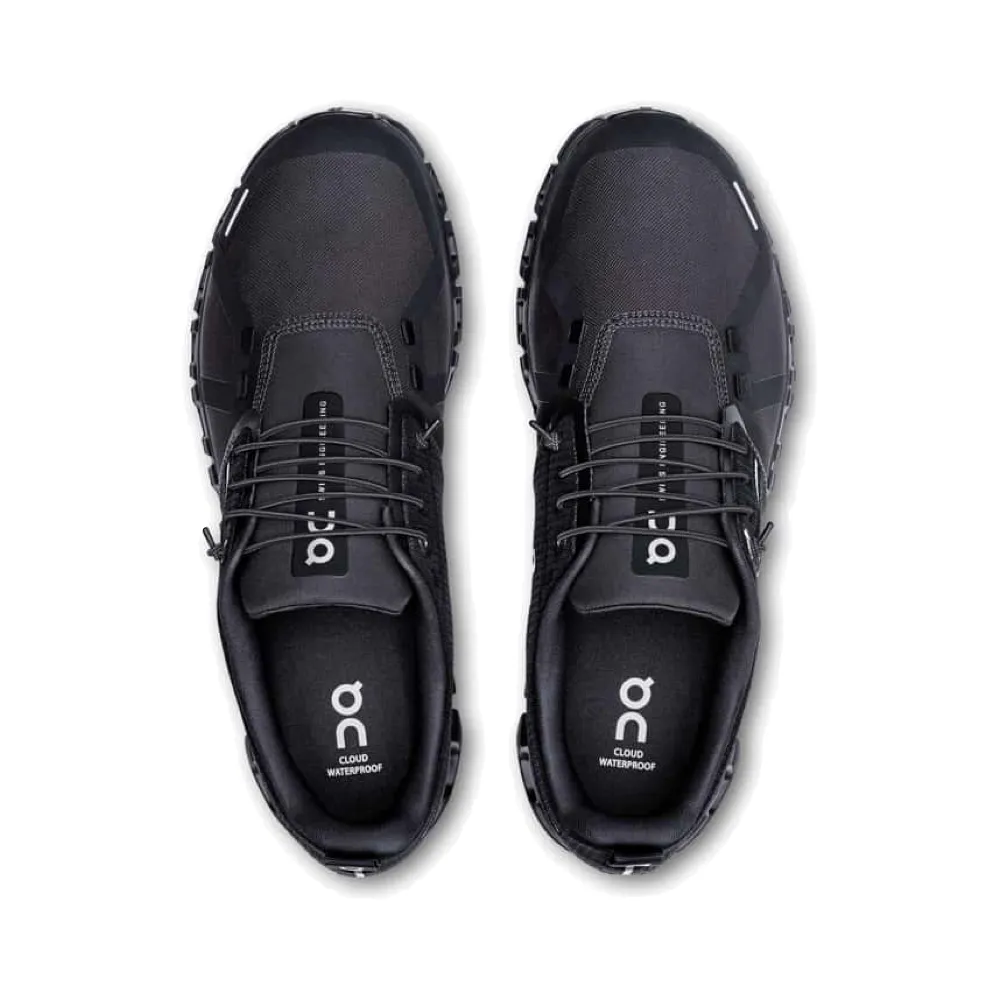 Chaussure de sport imperméable On Men's Cloud 6 en Noir/Noir