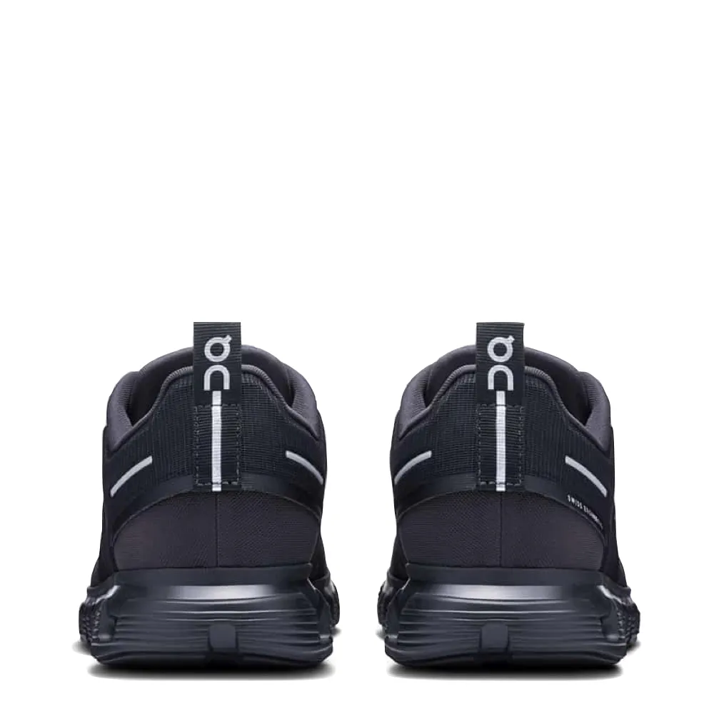 Chaussure de sport imperméable On Men's Cloud 6 en Noir/Noir