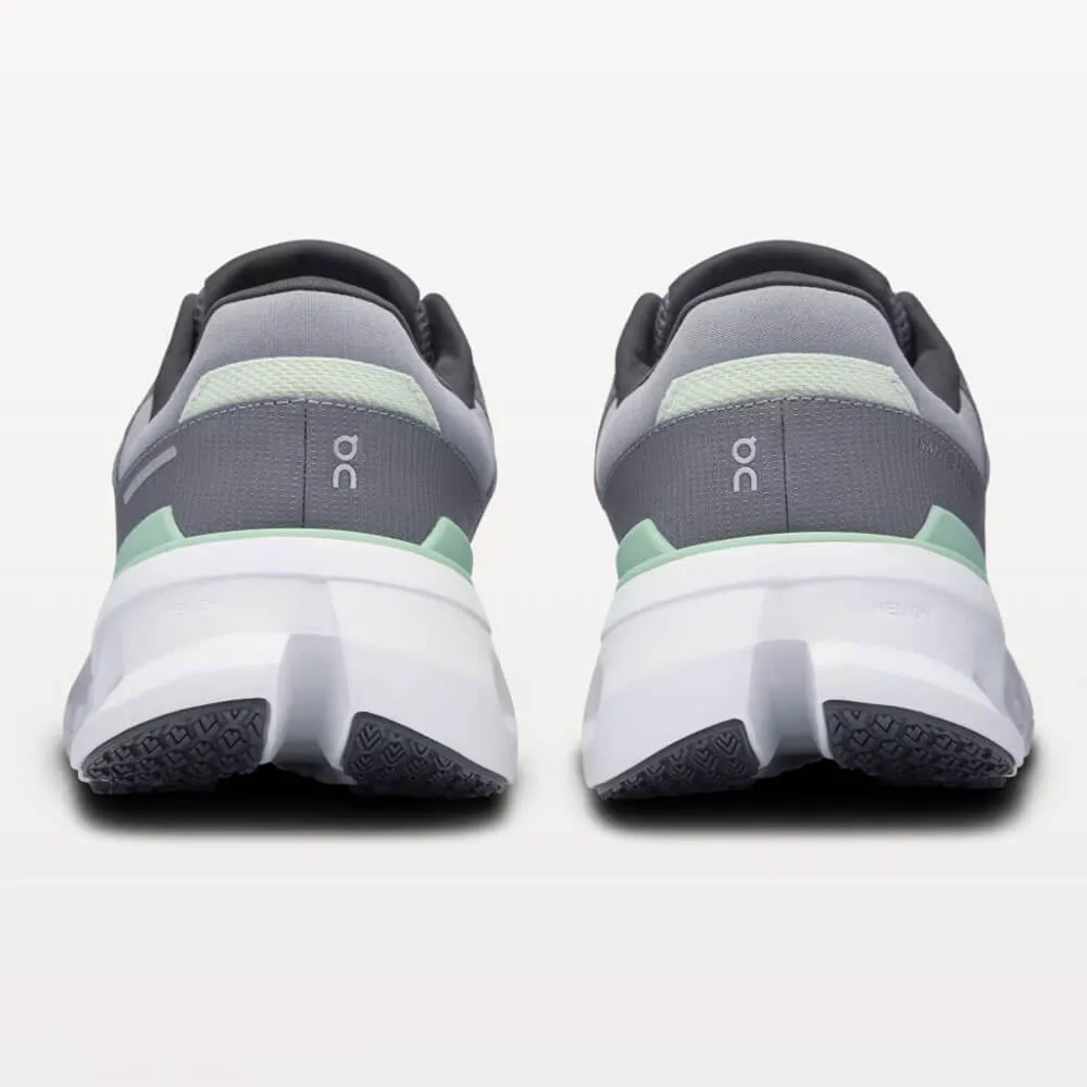 Sur les chaussures On Men's Cloudrunner 2 Wide - Glacier / Sauge Sur les vêtements On Cloud