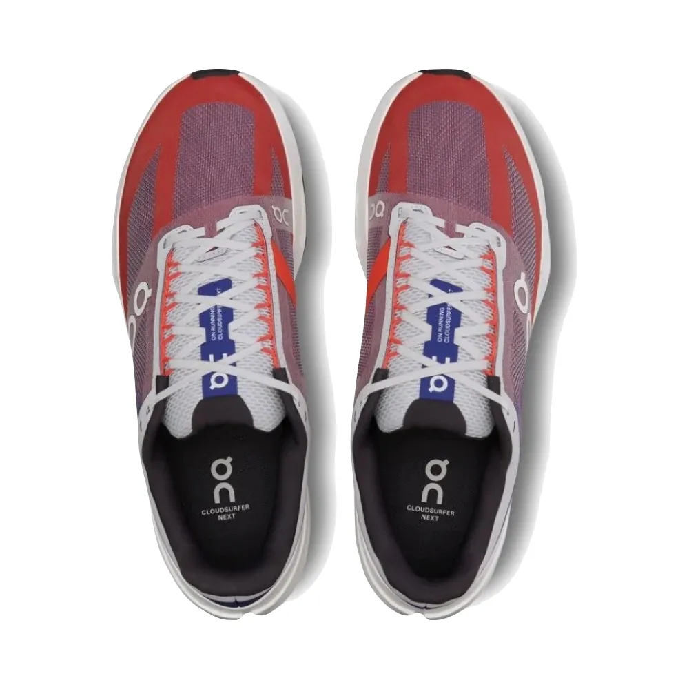Sur la chaussure Cloudsurfer Next pour hommes en indigo/flamme