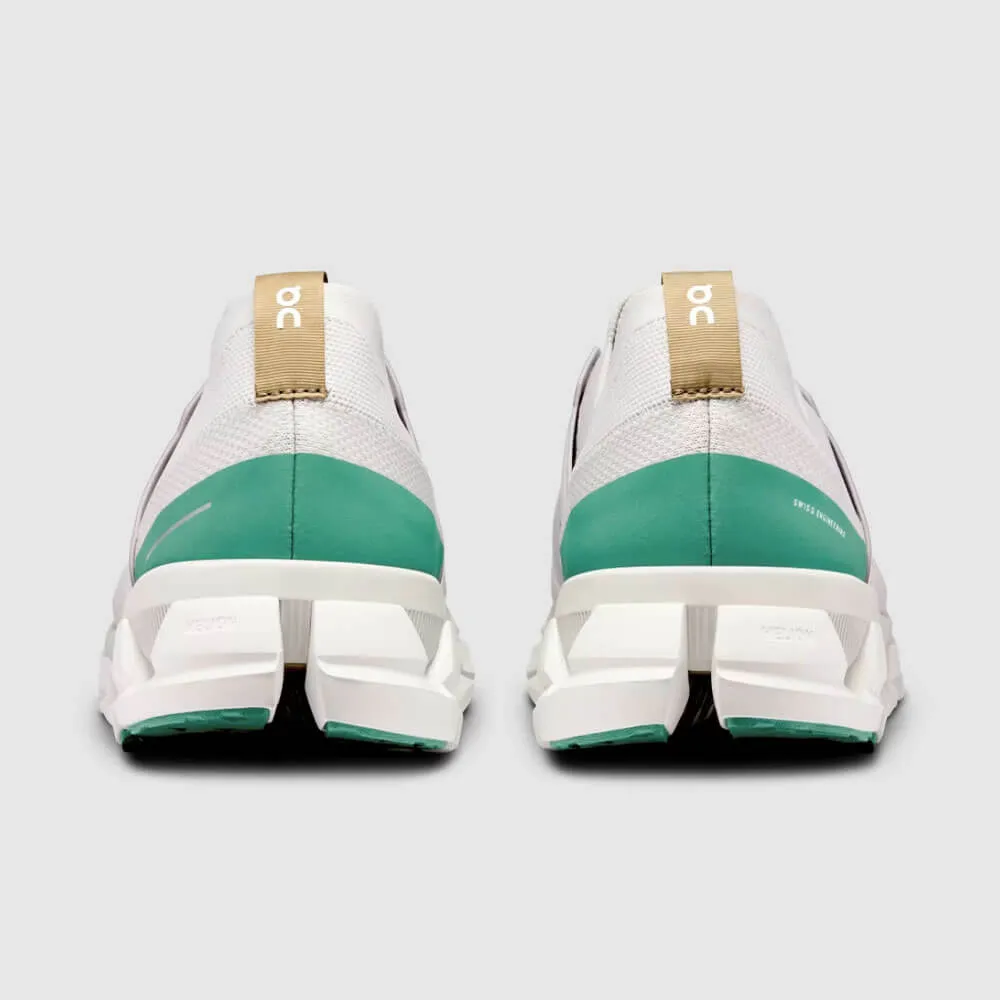 Chaussures On Men's Cloudswift 3 - Blanc / Vert Vêtements On Cloud