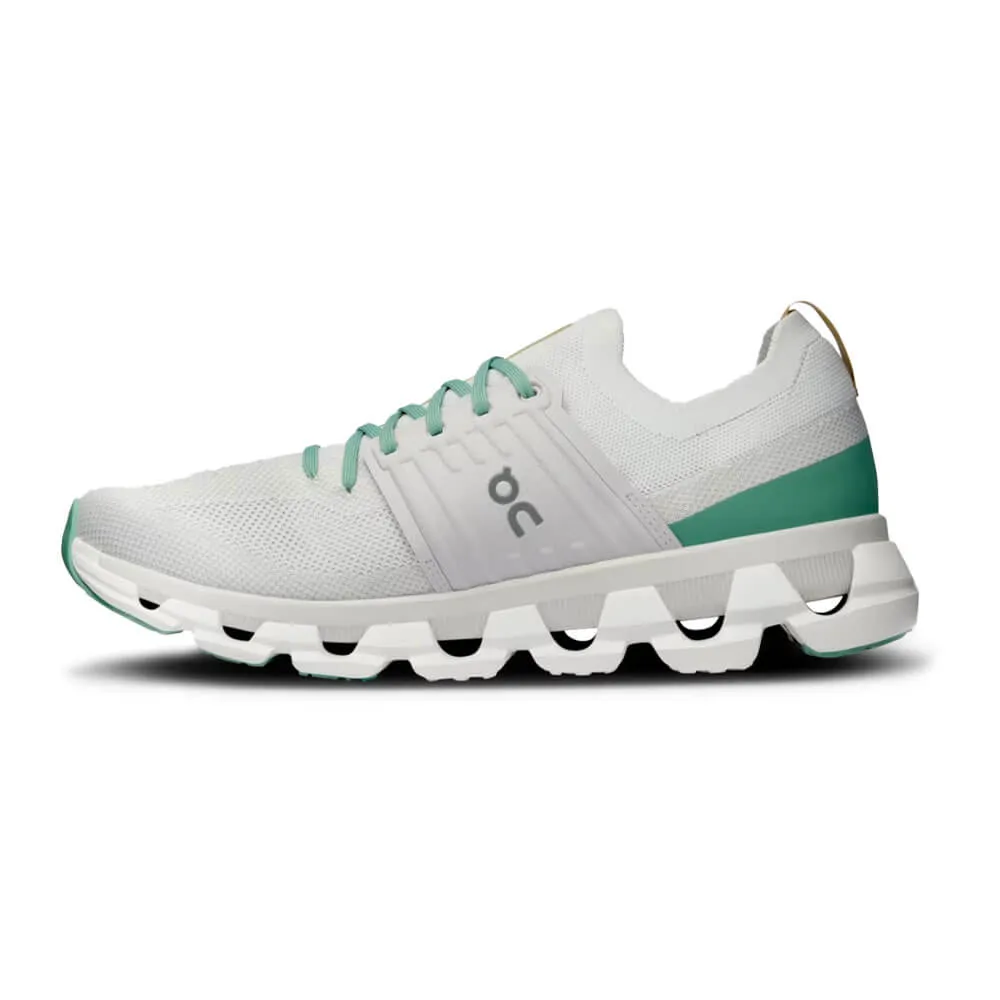 Chaussures On Men's Cloudswift 3 - Blanc / Vert Vêtements On Cloud