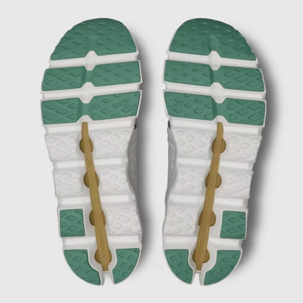 Chaussures On Men's Cloudswift 3 - Blanc / Vert Vêtements On Cloud