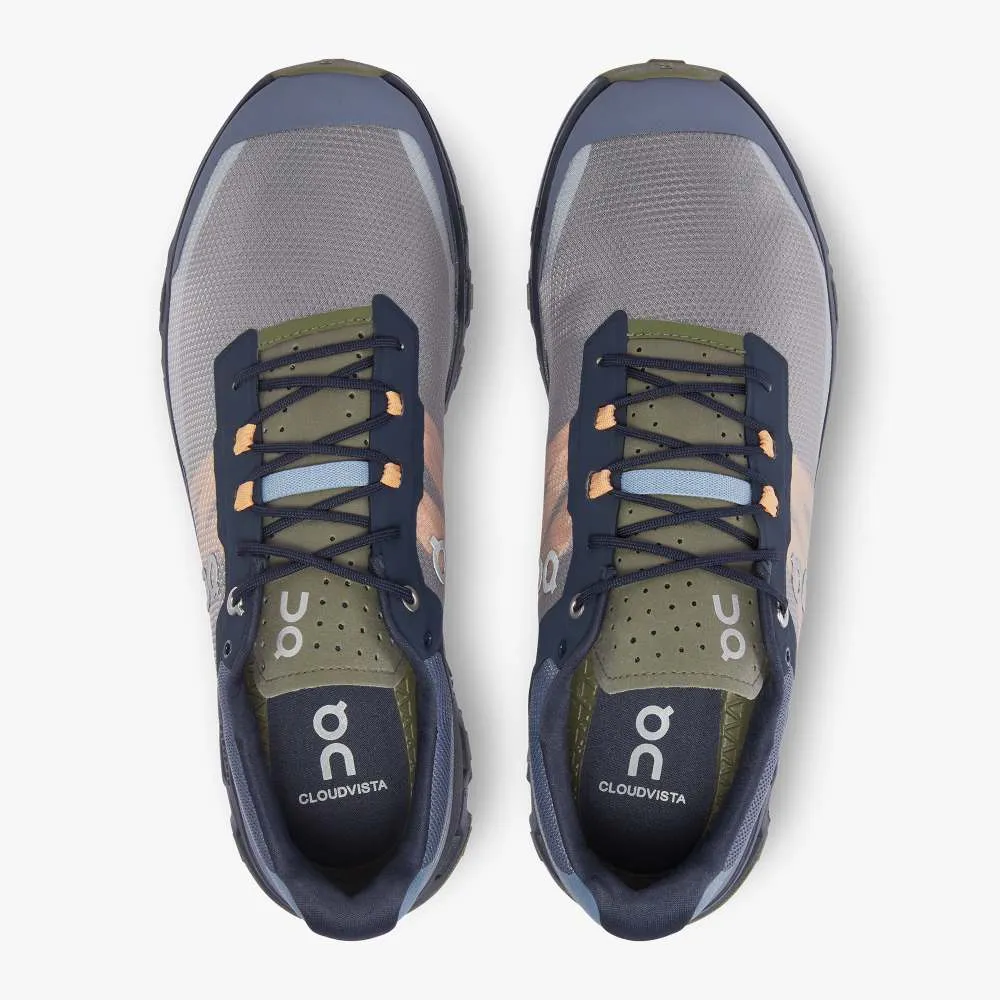 Sur les chaussures Cloudvista pour hommes - Minuit / Olive Sur les vêtements Cloud