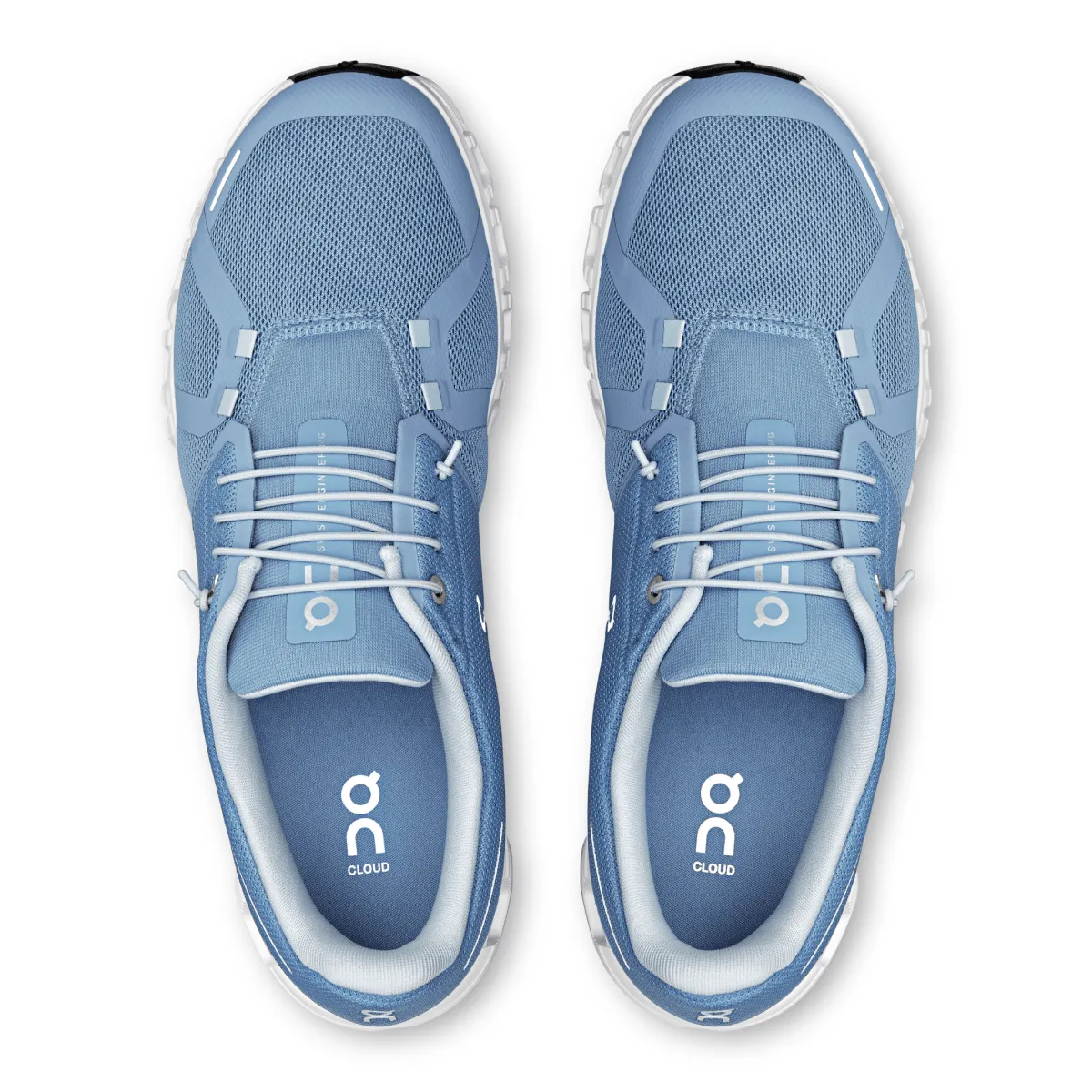On Running Chaussure Homme Cloud 6 Chambray/Blanc