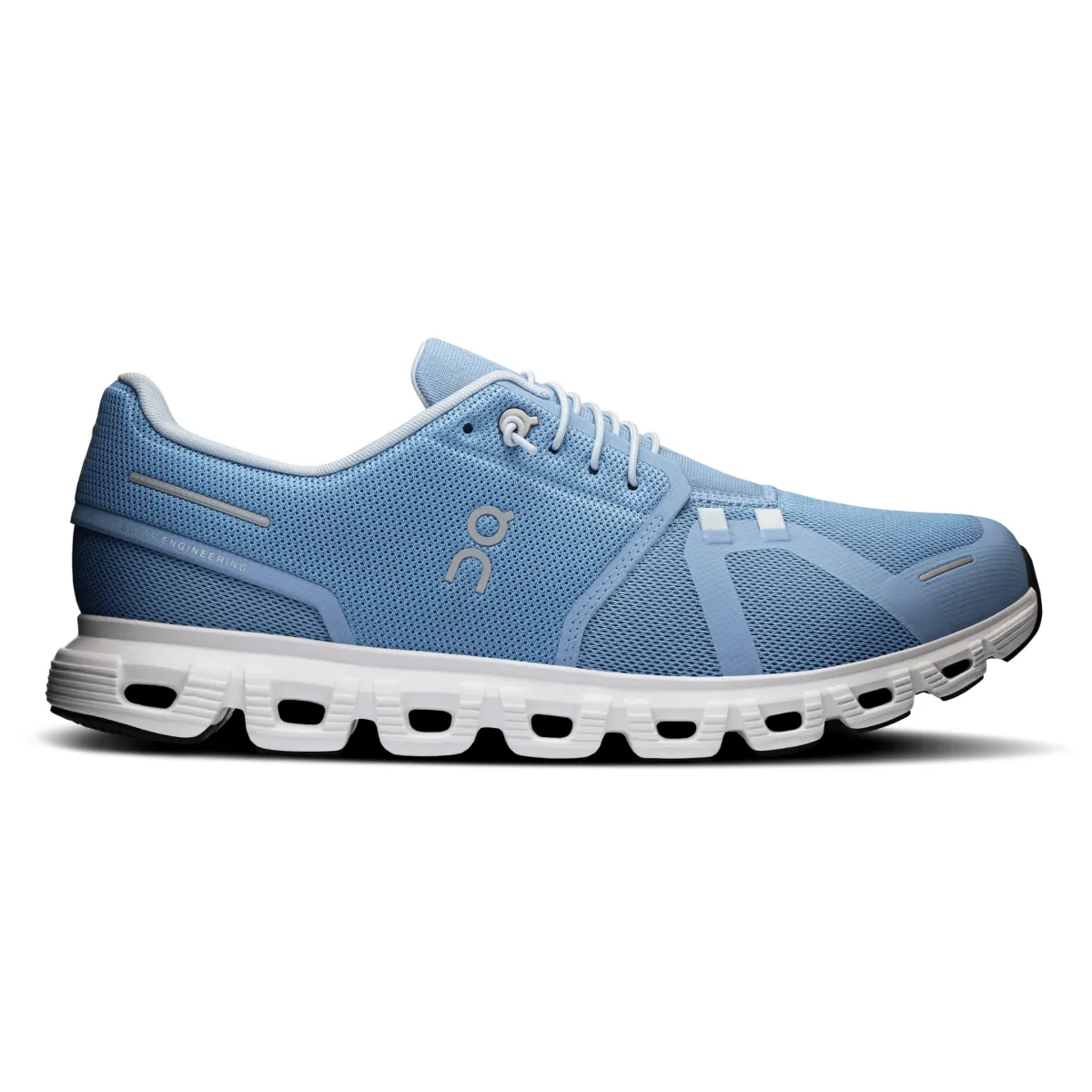 On Running Chaussure Homme Cloud 6 Chambray/Blanc