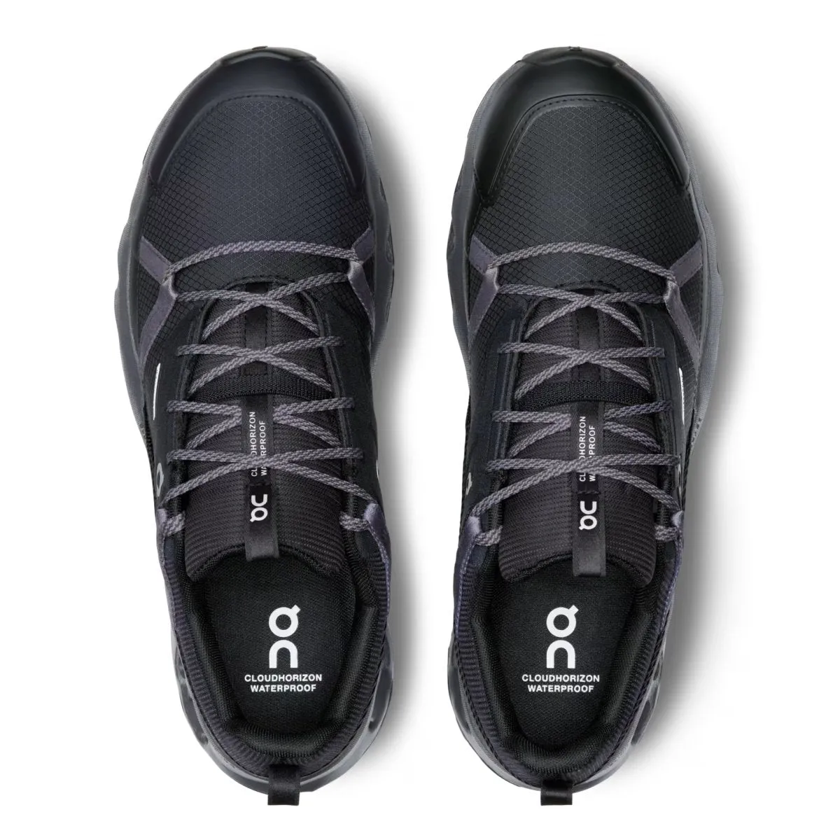On Running Chaussure Homme Cloudhorizon Imperméable Noir/Éclipse