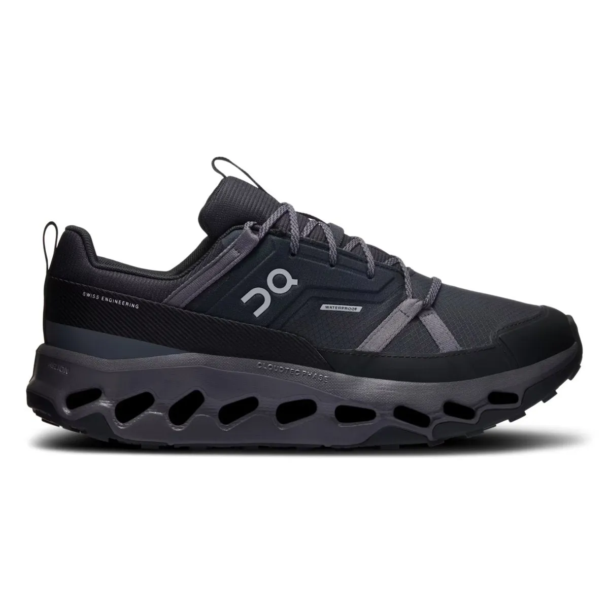 On Running Chaussure Homme Cloudhorizon Imperméable Noir/Éclipse