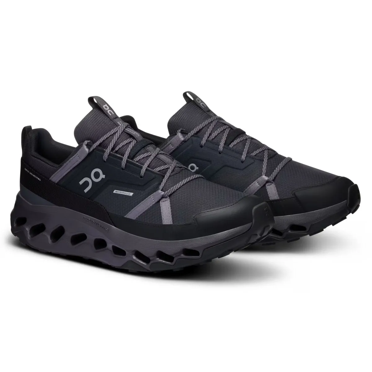 On Running Chaussure Homme Cloudhorizon Imperméable Noir/Éclipse