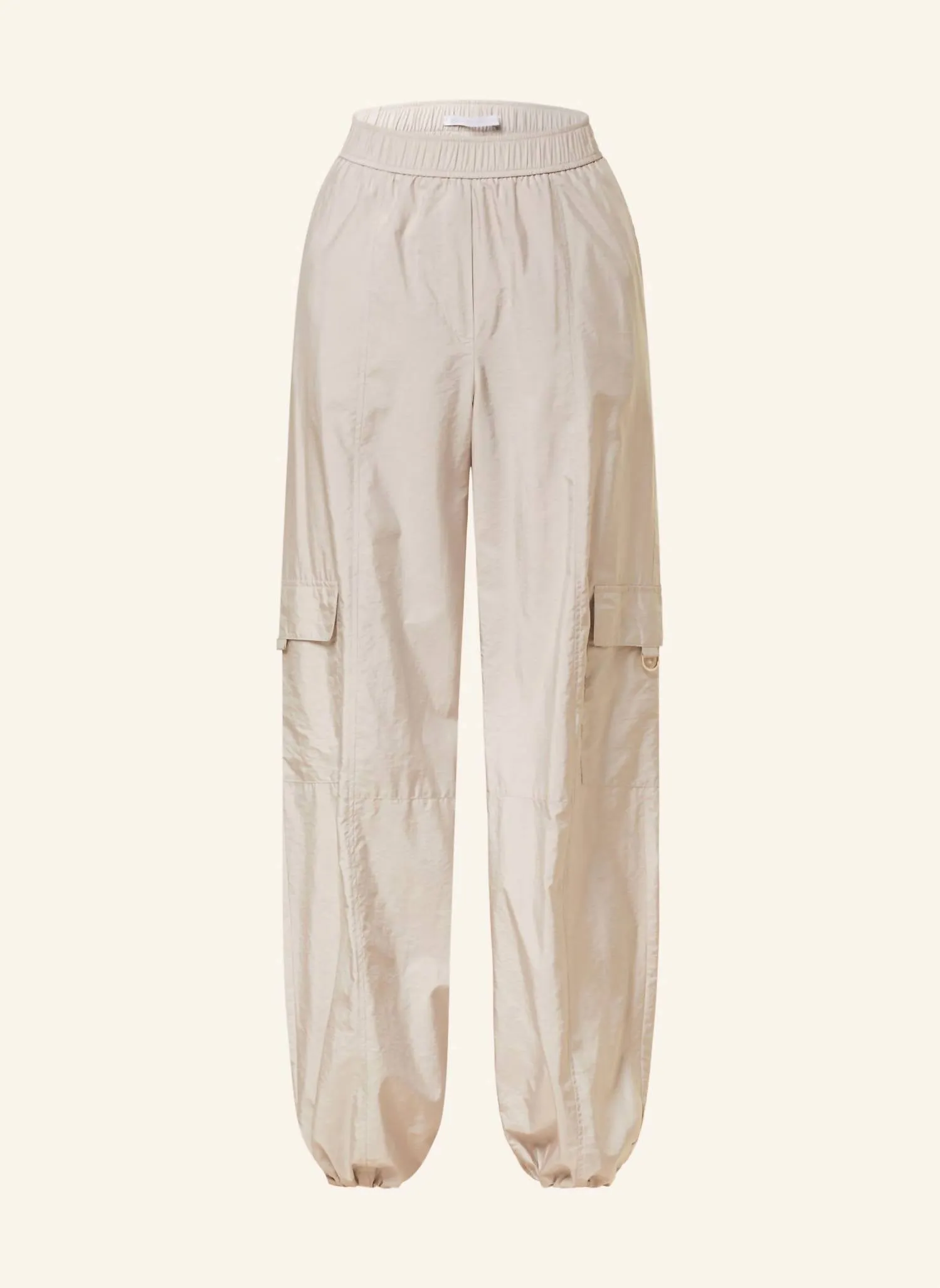 Pantalon cargo Pascale en craie
