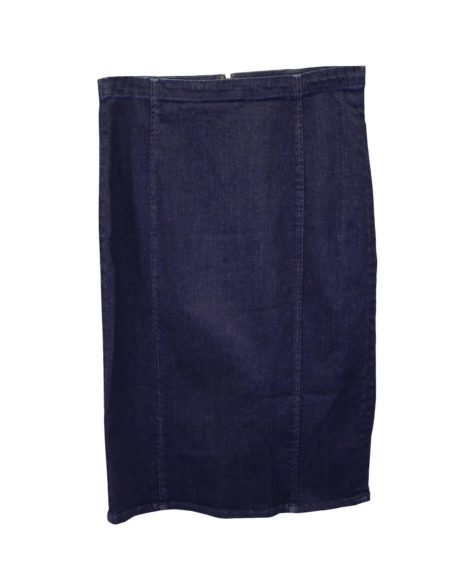 Jupe crayon Polo Ralph Lauren en denim bleu coton