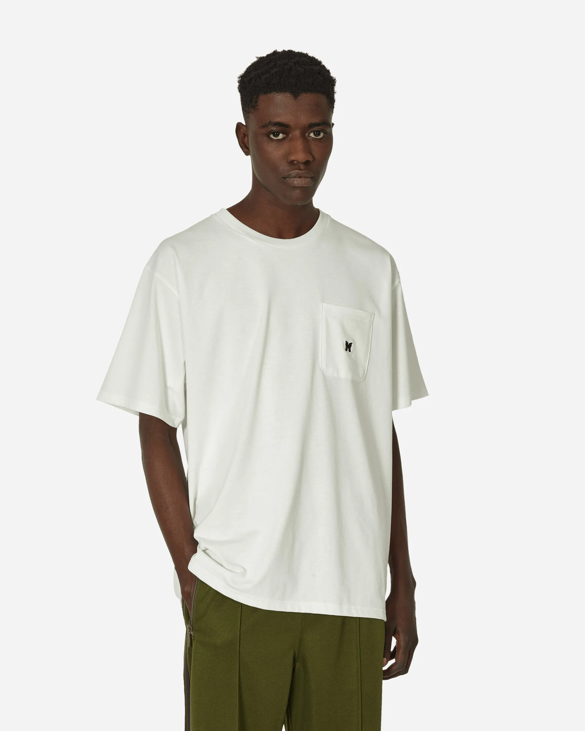 T-shirt en jersey poly blanc