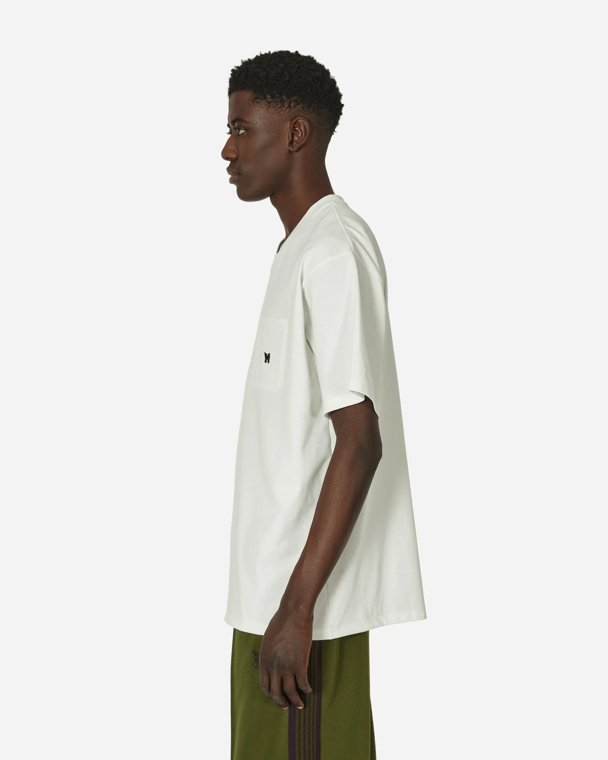 T-shirt en jersey poly blanc