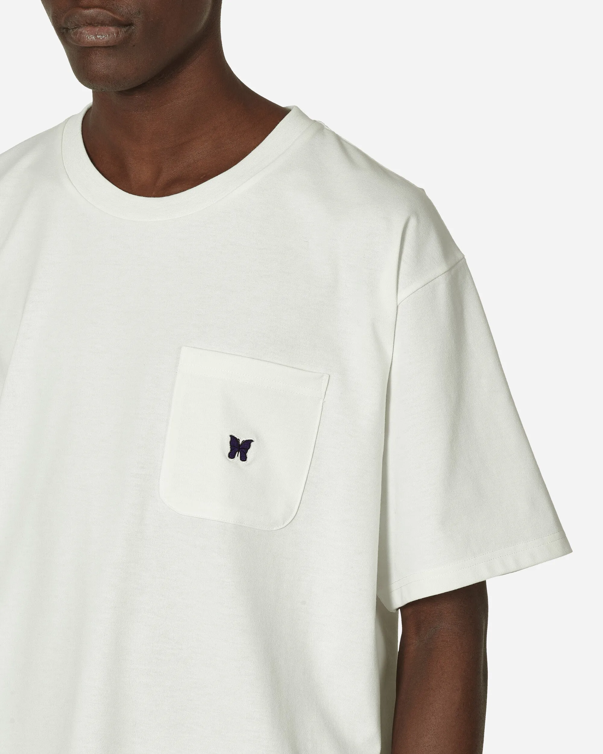 T-shirt en jersey poly blanc