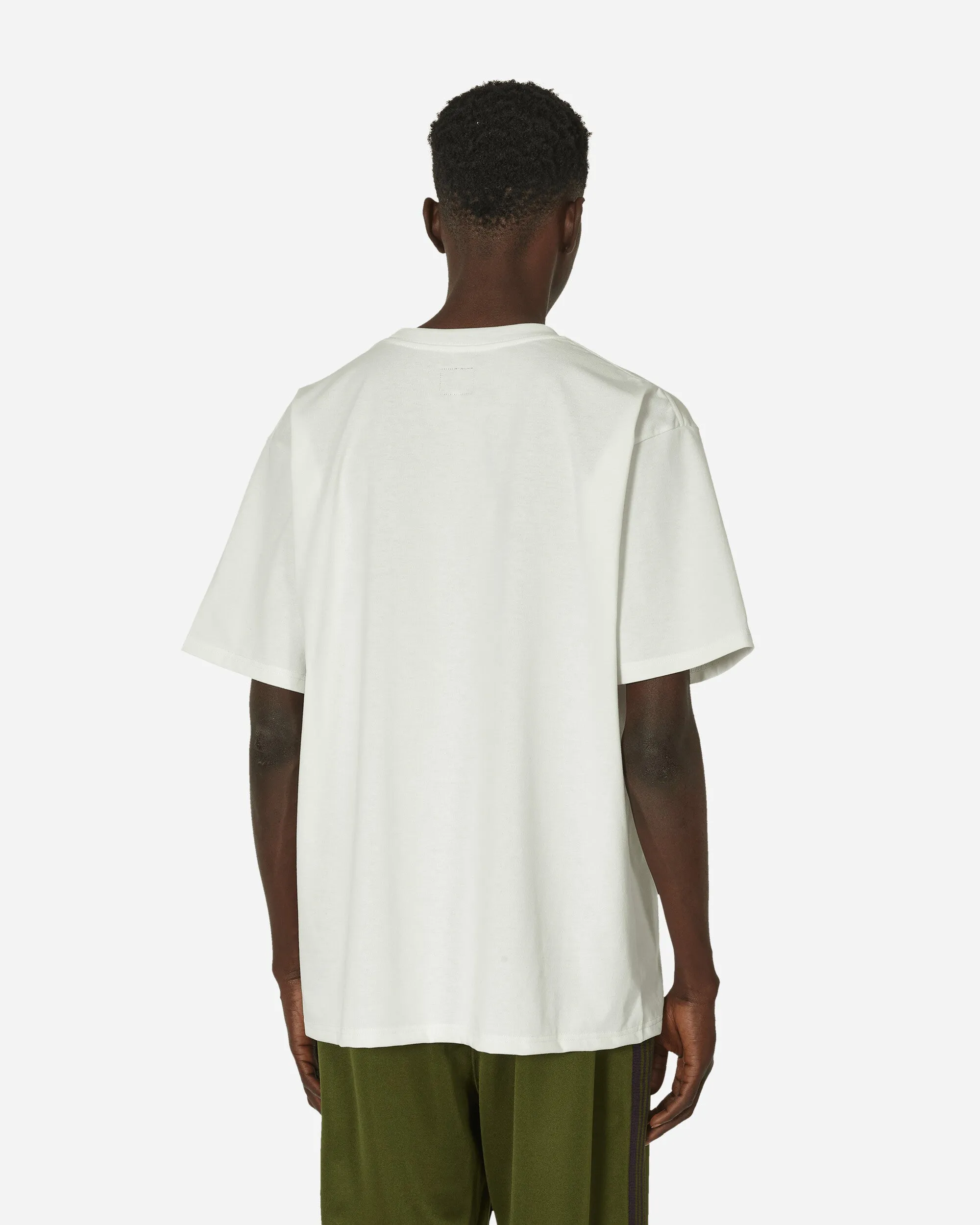 T-shirt en jersey poly blanc