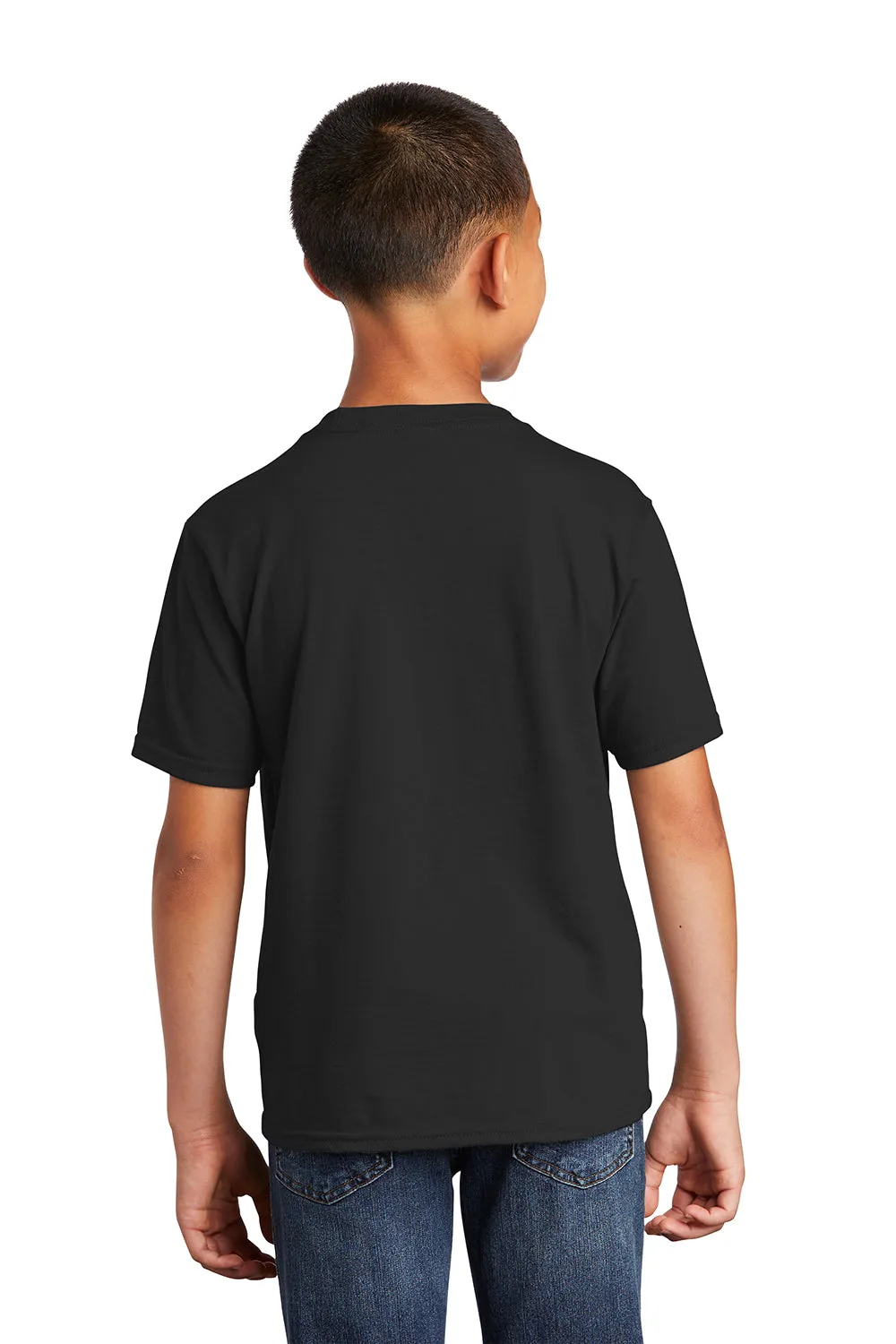 Port & Company T-shirt à manches courtes préféré des jeunes - Noir intense