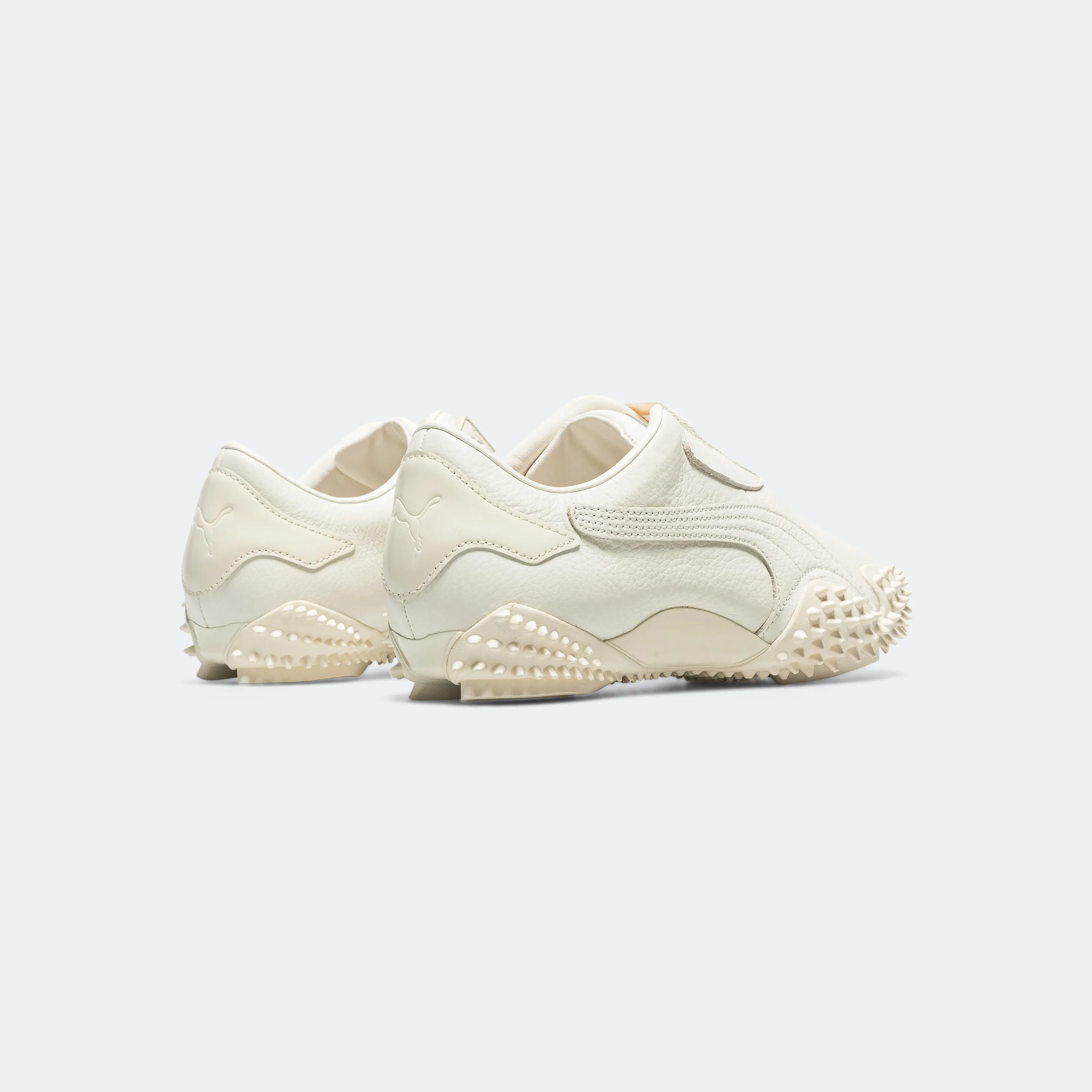 Puma Vêtements Mostro en Cuir - Ivoire Givré