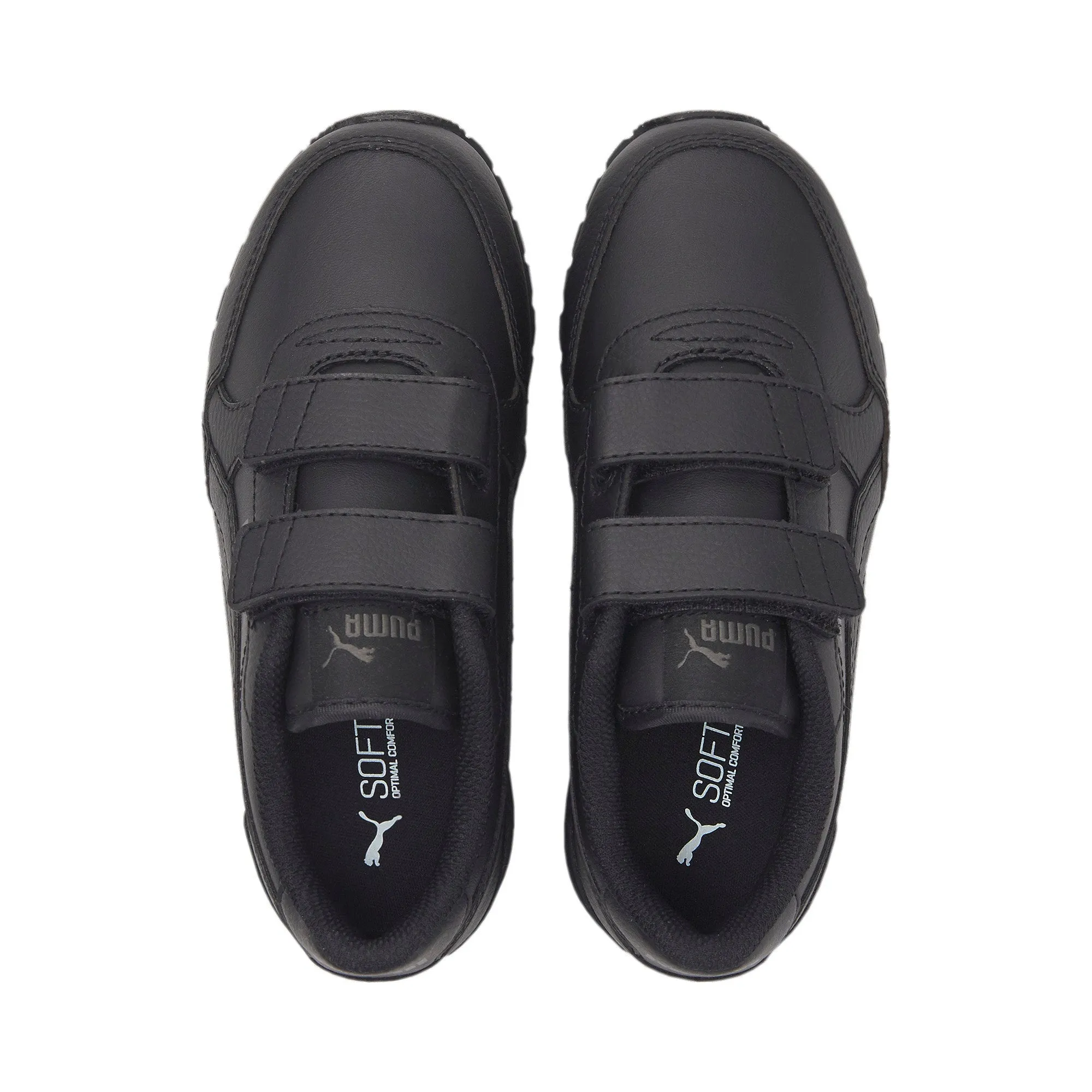 PUMA Petite Enfance ST Runner v3 Chaussures de Sport en Cuir